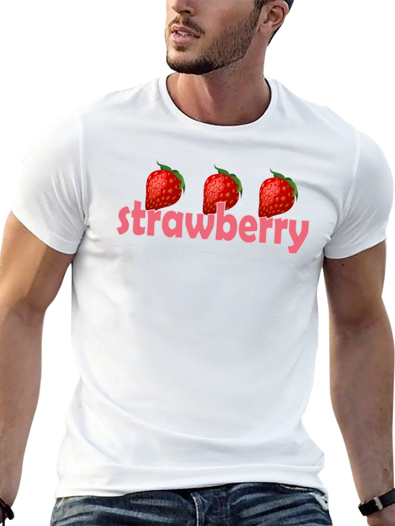 Strawberry T-Shirt - Fruit Lover Tee