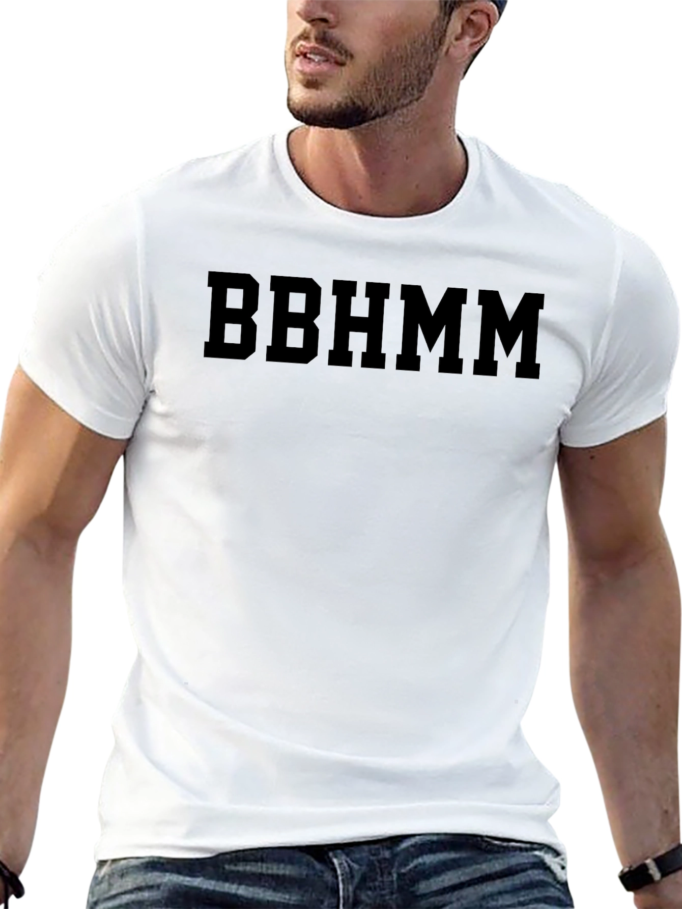 BBHMM Graphic Tee - Black Cotton T-Shirt