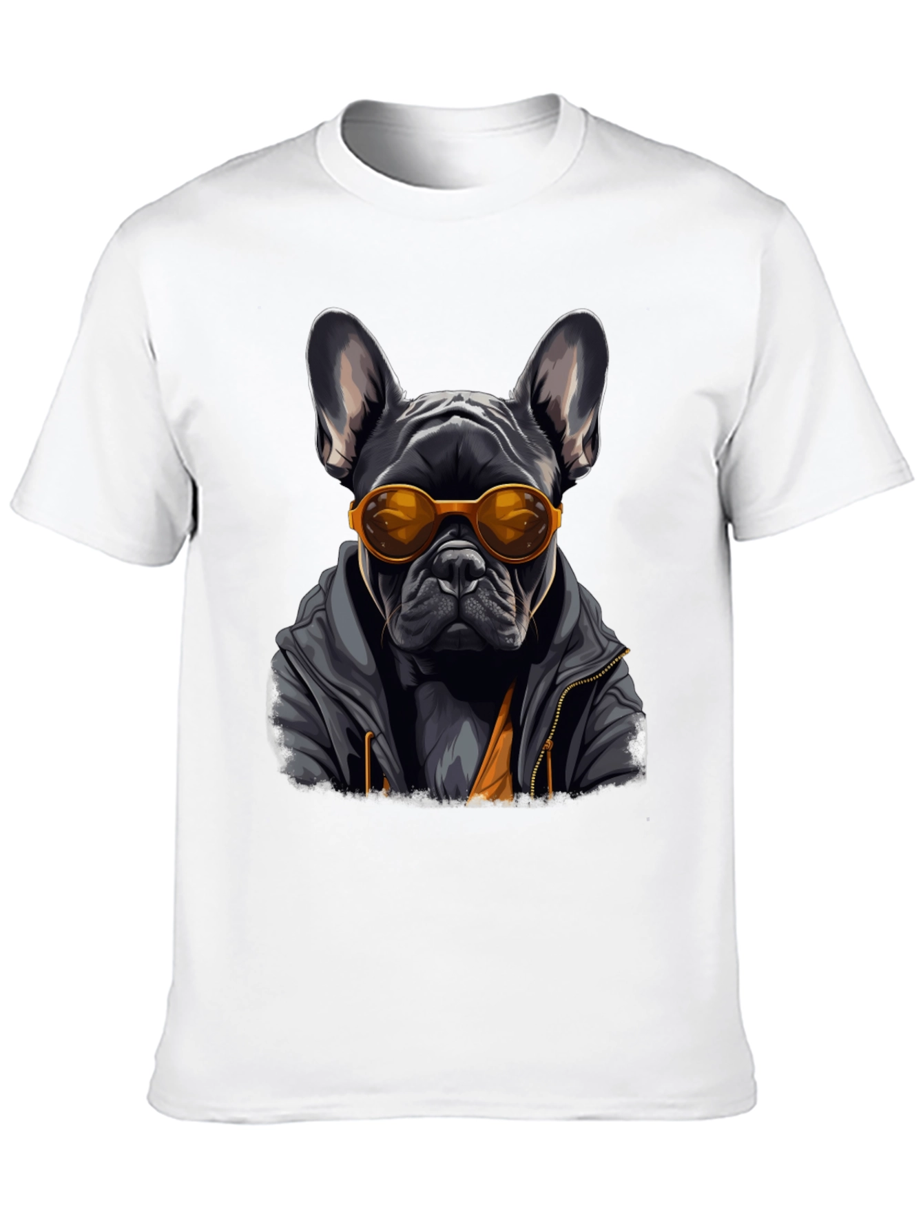 Cool Dog T-Shirt: French Bulldog with Shades
