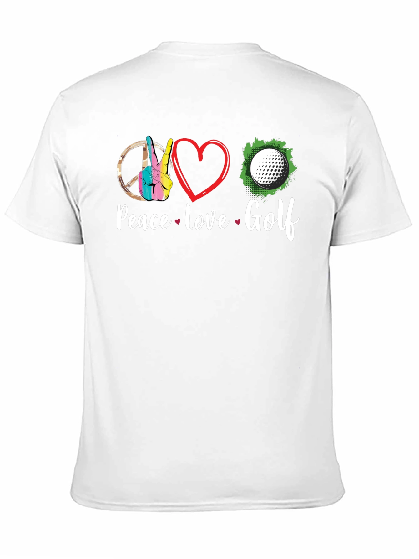 Peace Love Golf T-Shirt