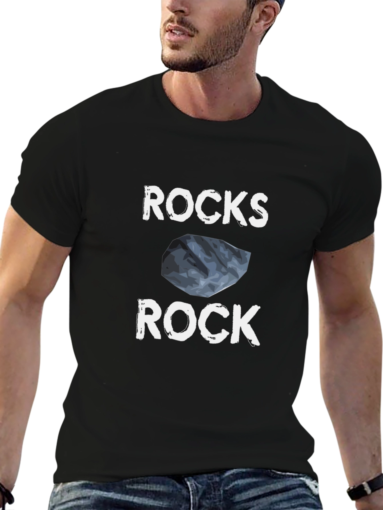 Rocks Rock Graphic T-Shirt