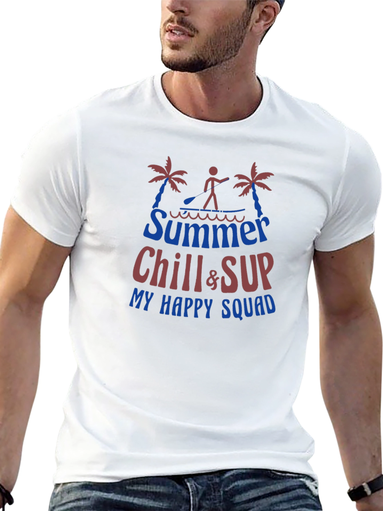 Summer Chill & SUP Graphic Tee