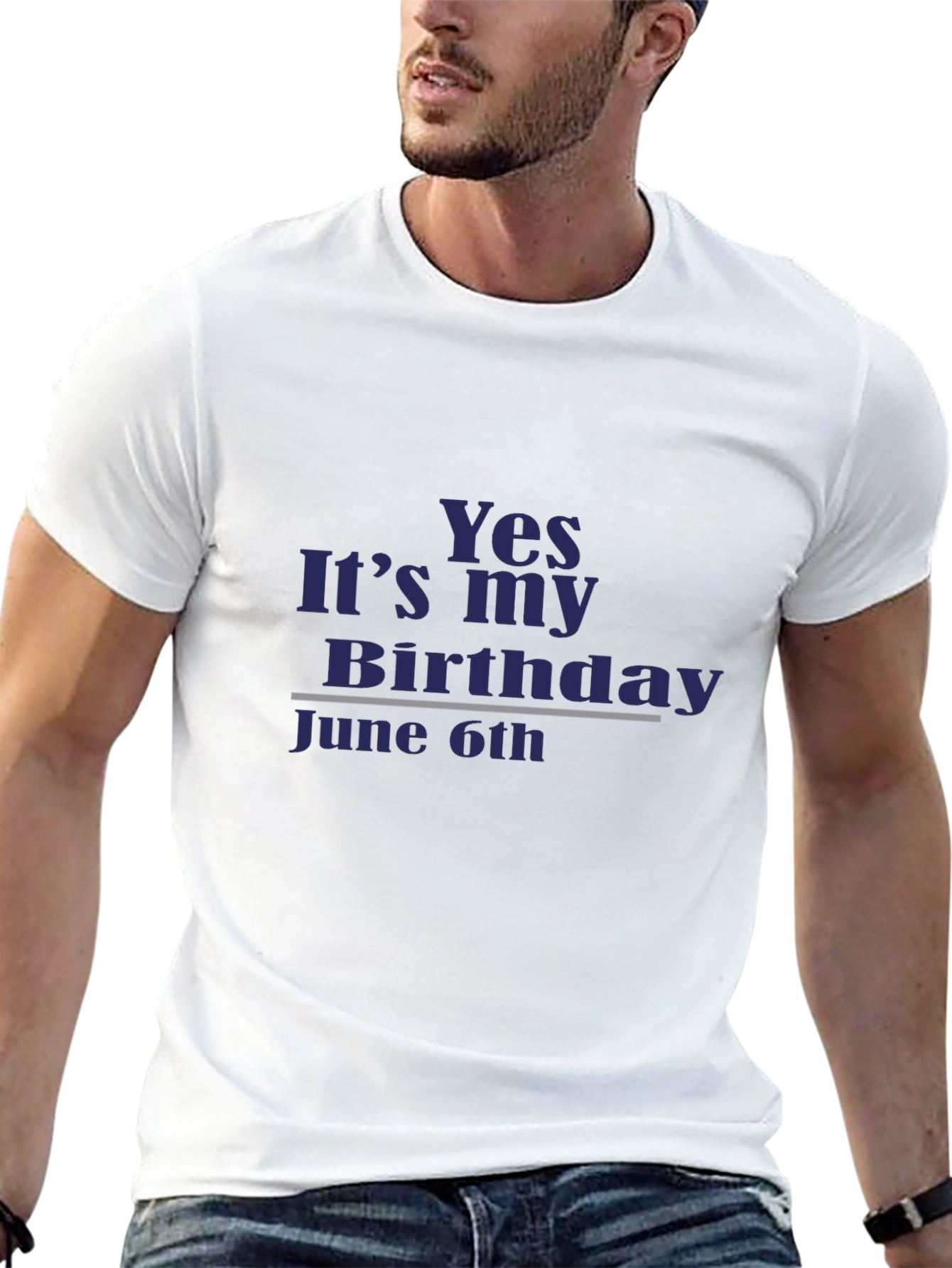 Yes It’s My Birthday June 6th T-Shirt | Birthday Party Tee | Funny Birthday Gift Shirt | Celebration Graphic Tee | Free Shipping $50+