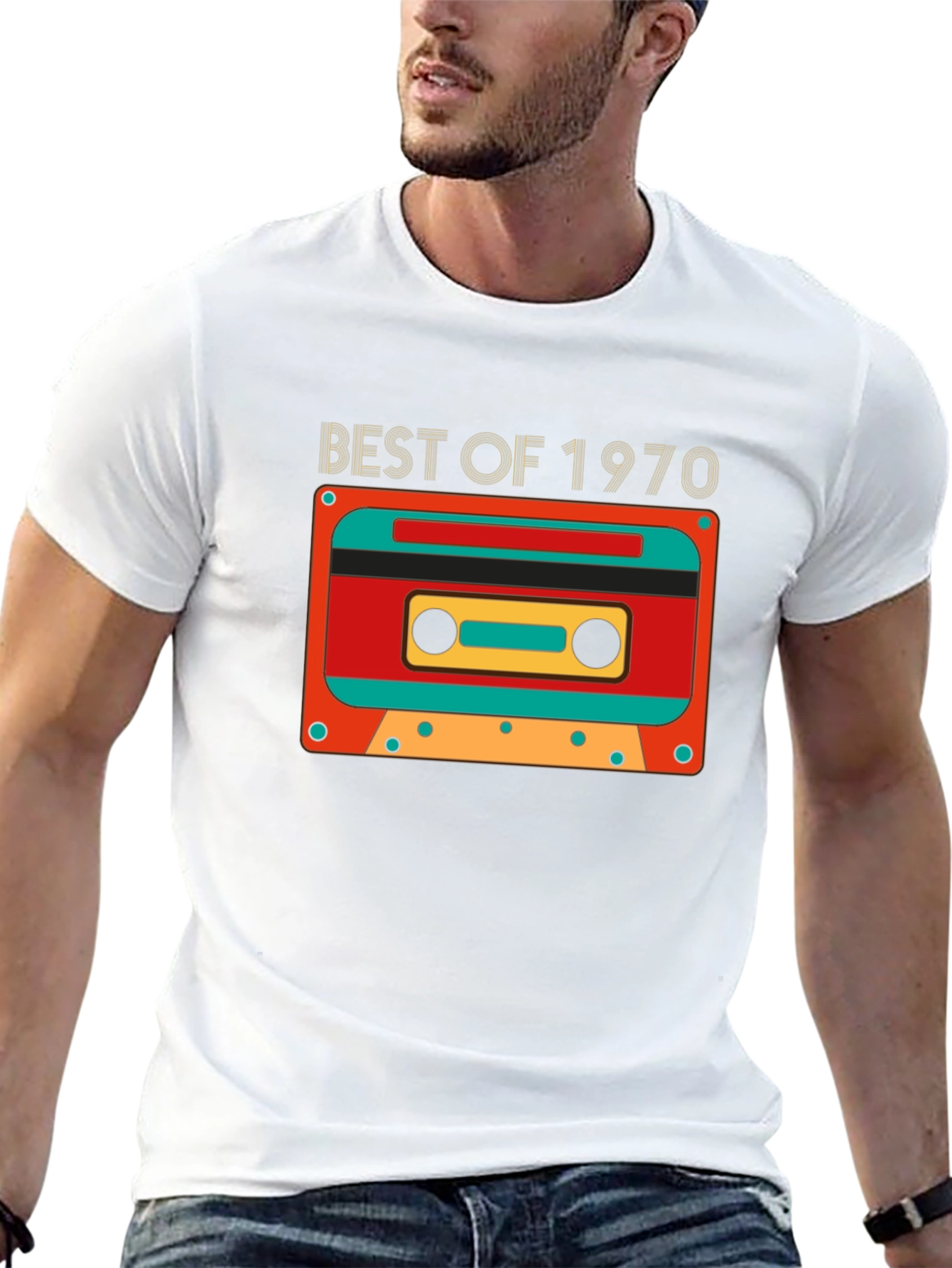 Best of 1970 Cassette Tape T-Shirt
