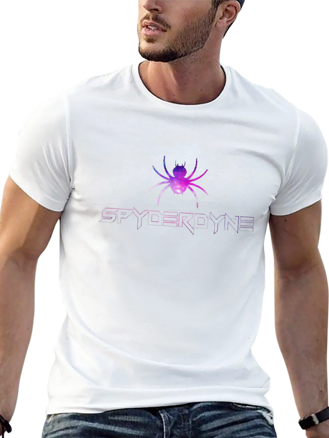 Spyderdyne Graphic T-Shirt - Galaxy Spider Design