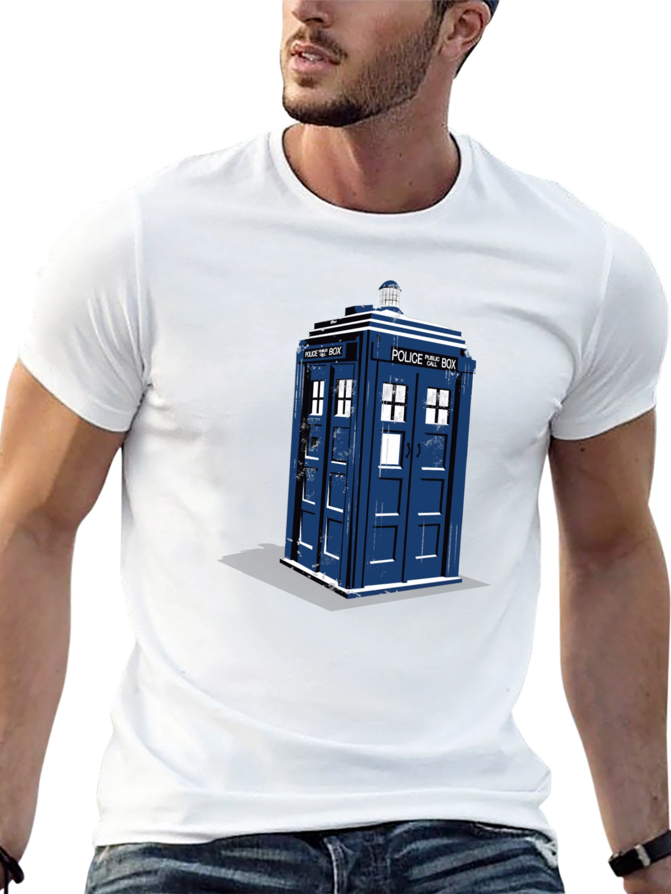 Doctor Who TARDIS Graphic Tee