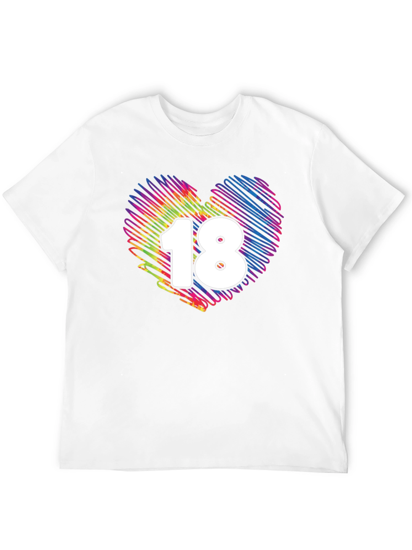 18th Birthday Heart T-Shirt