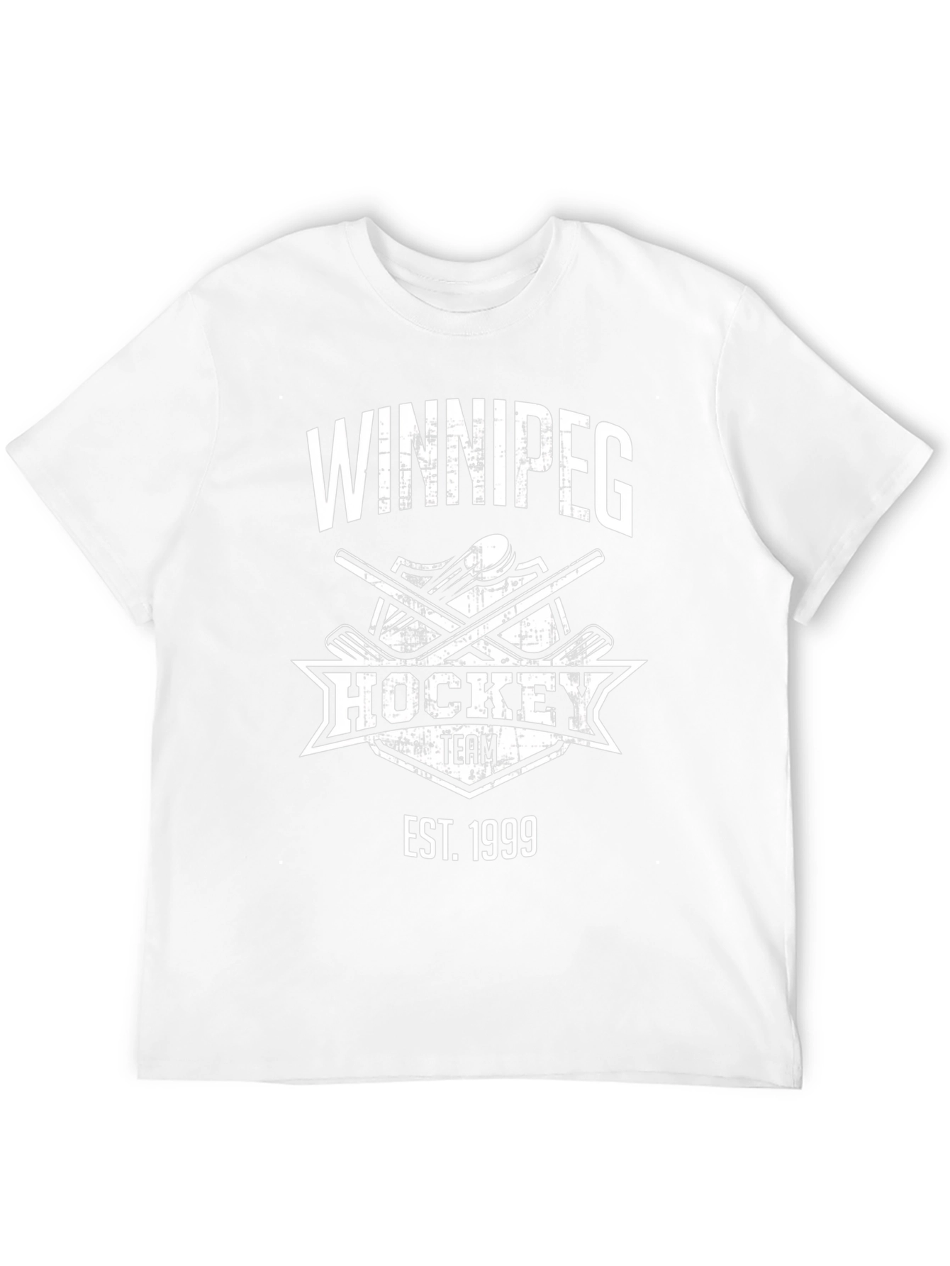 Winnipeg Hockey Team Est. 1999 Black T-Shirt