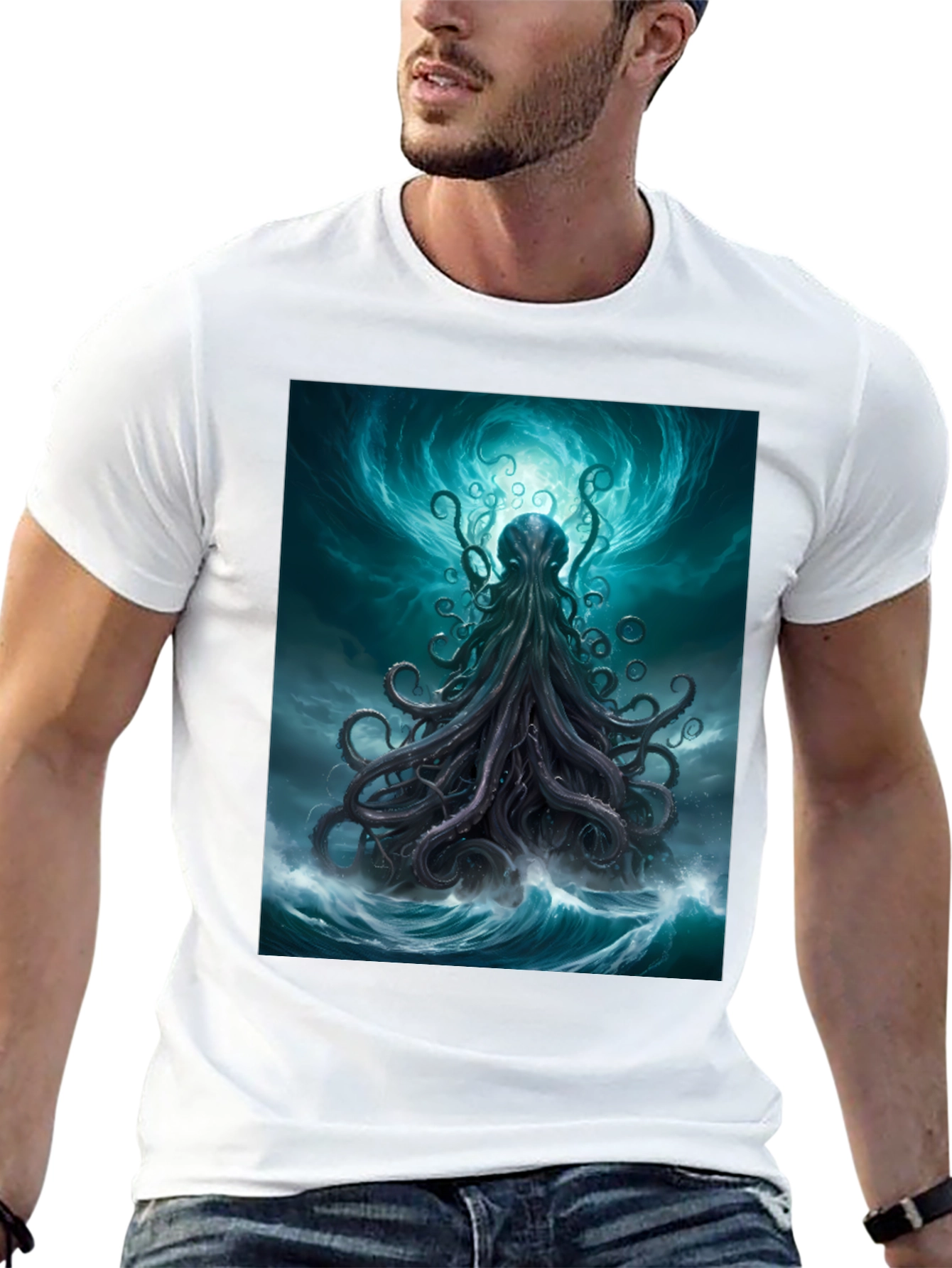 Cthulhu T-Shirt - Kraken Graphic Tee