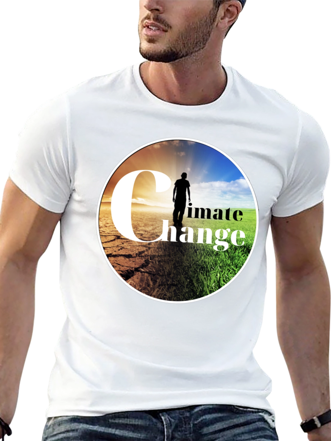 Climate Change Graphic Tee - Eco-Friendly Awareness