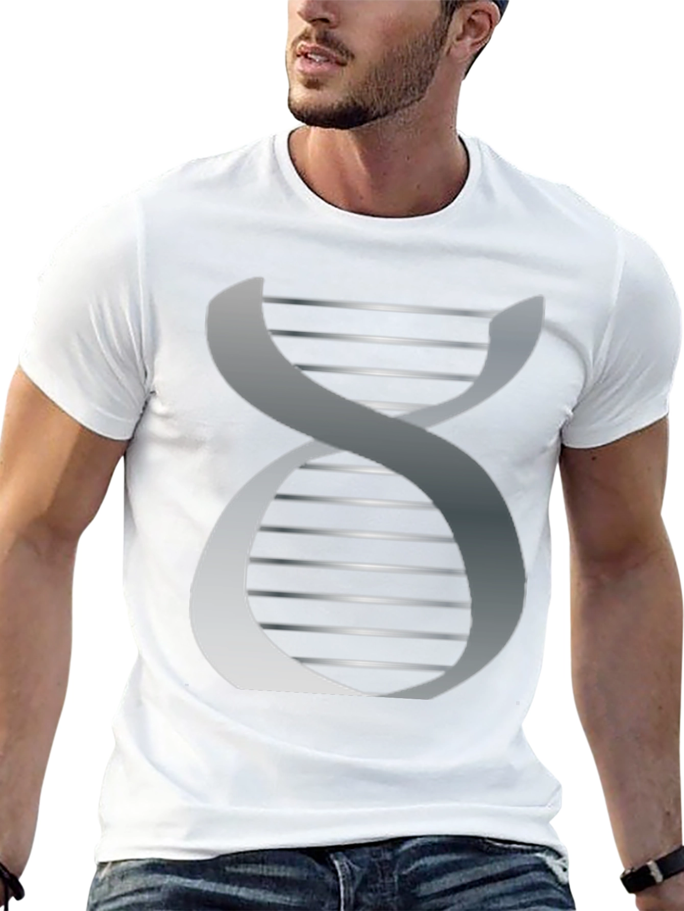 DNA Graphic Tee - Science Inspired Design