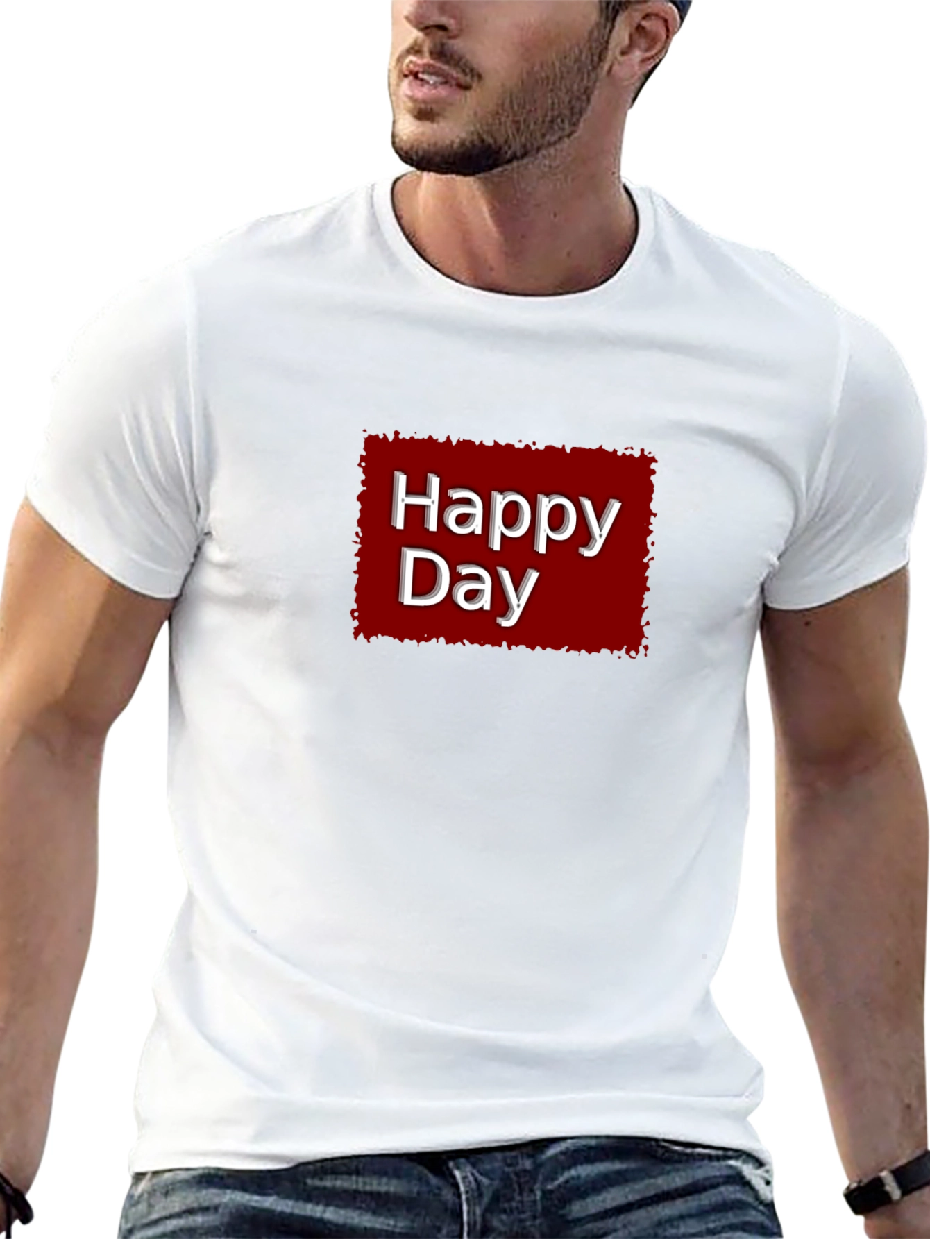 Happy Day Graphic Tee - Classic Comfort