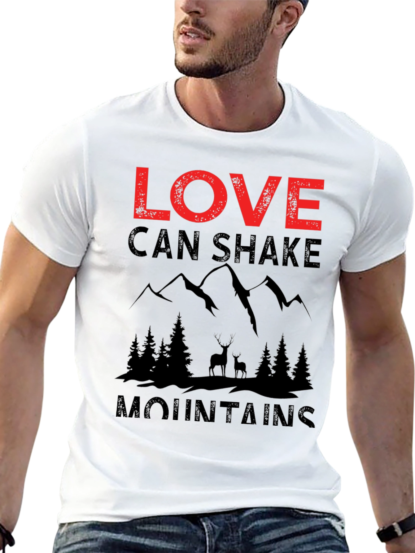 Love Can Shake Mountains Graphic Tee