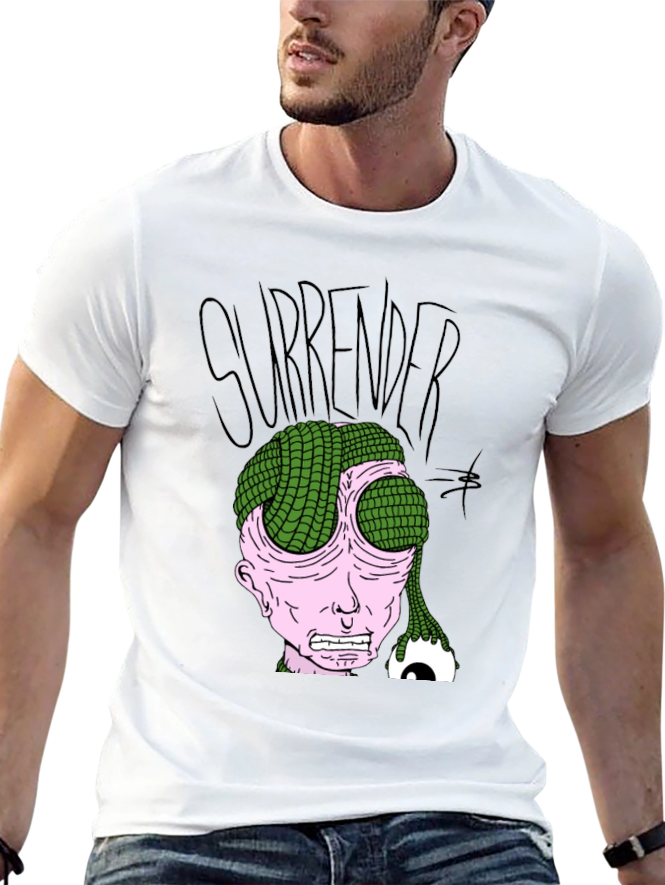 Surrender Graphic Print T-Shirt