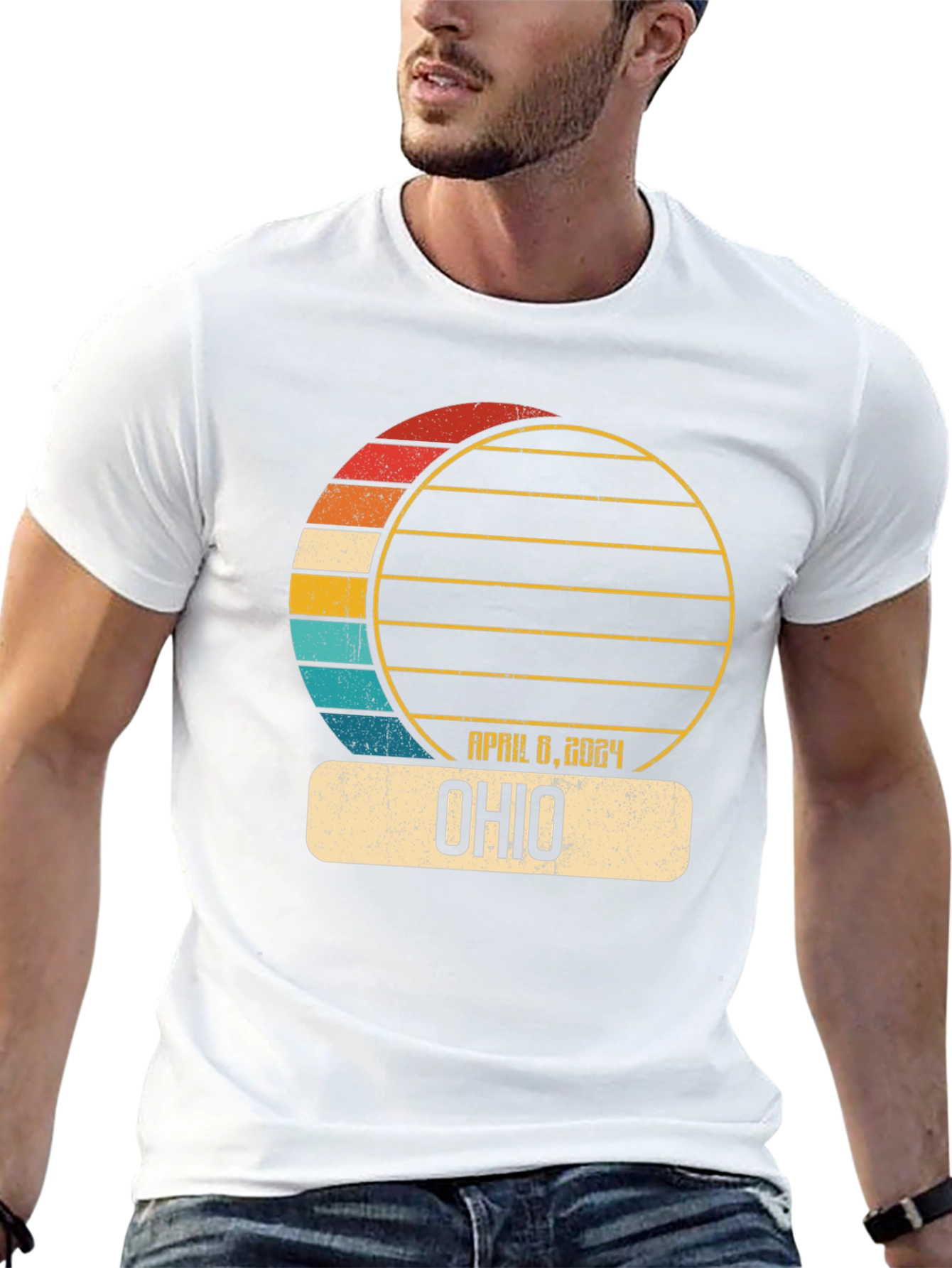 Ohio April 8 2024 Eclipse T-Shirt