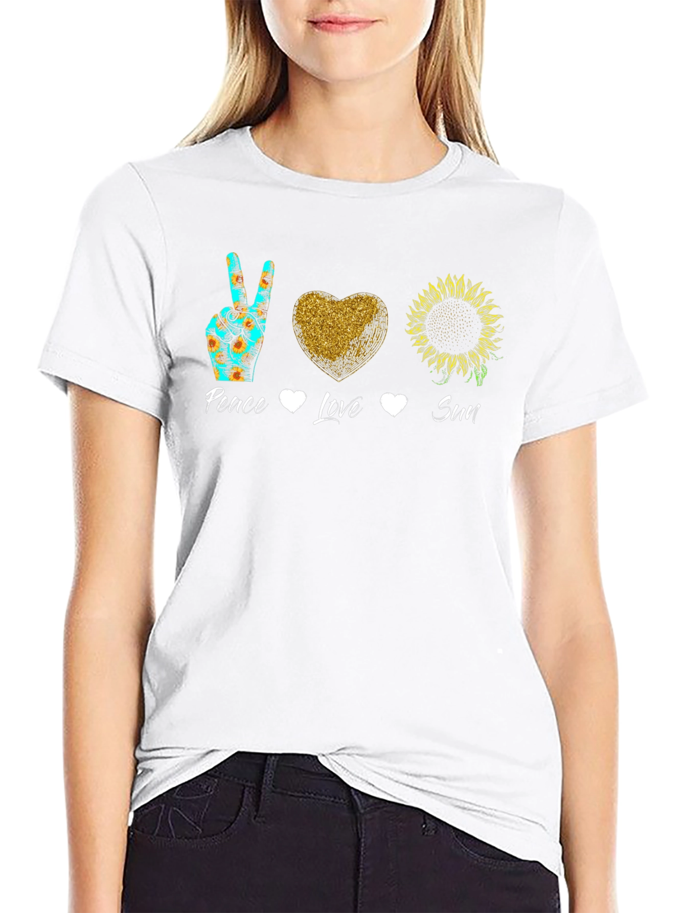 Peace Love Sun T-Shirt