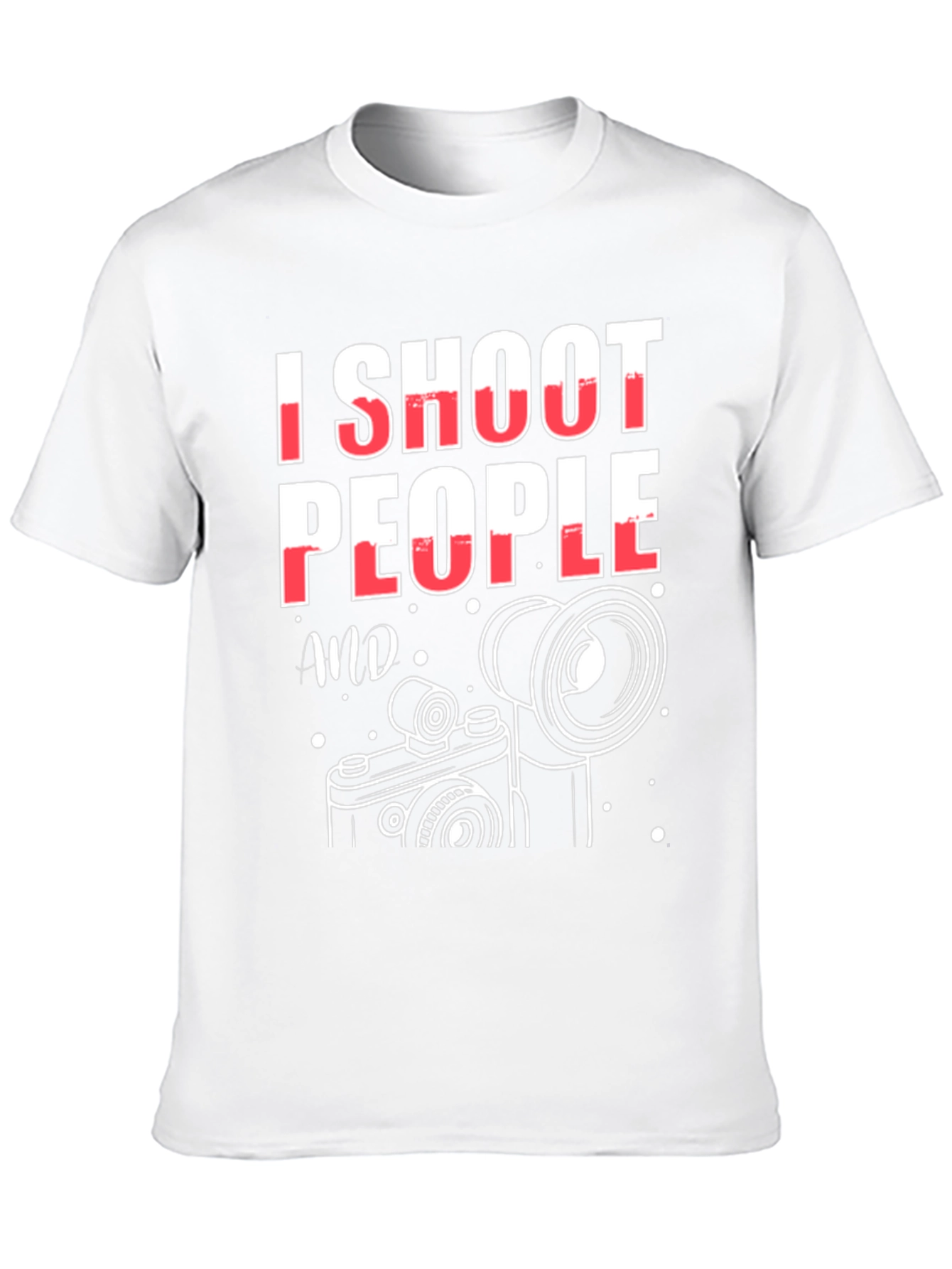 I Shoot People T-Shirt - Photography Humor Tee