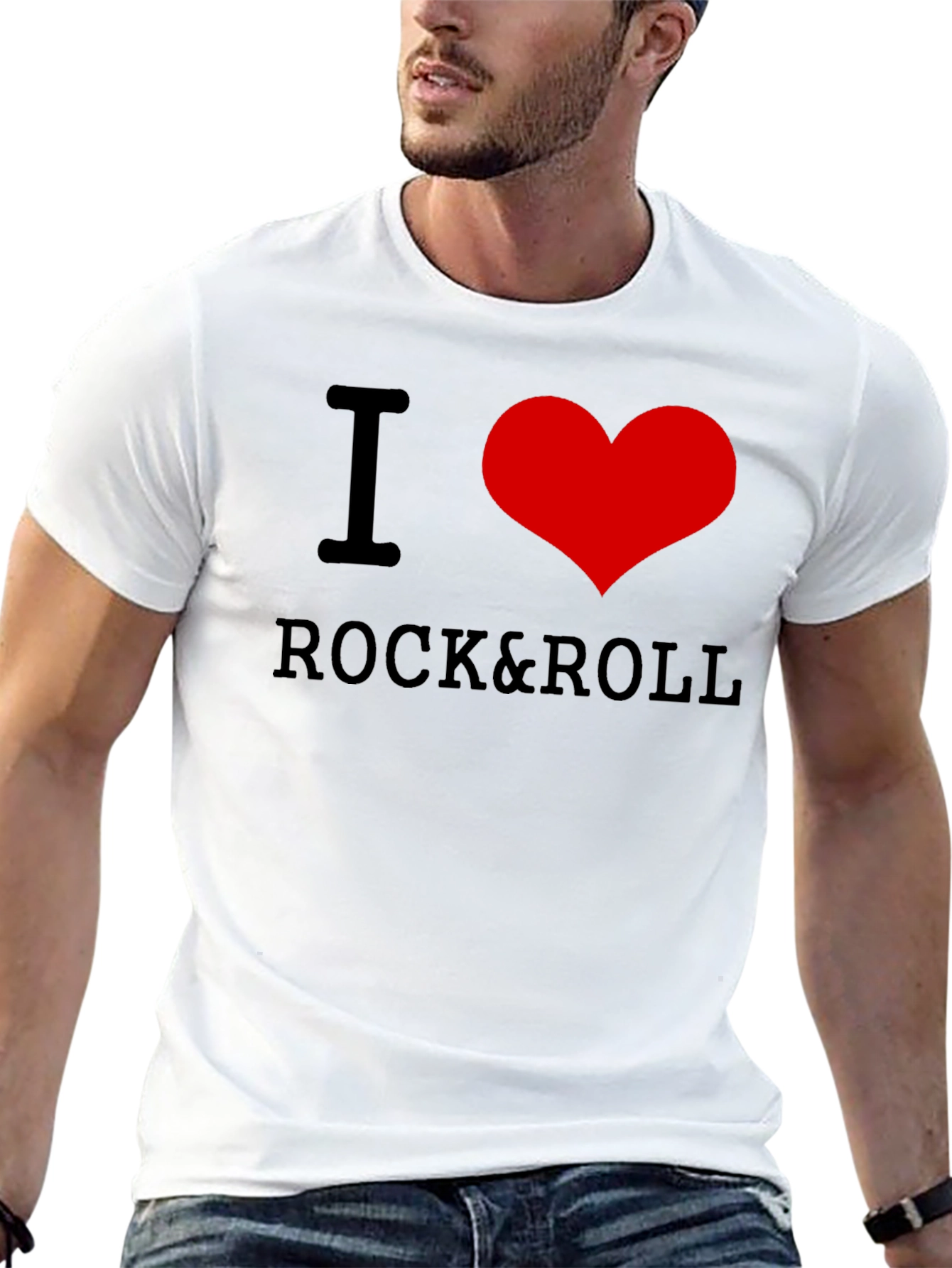 I Love Rock & Roll Graphic Tee