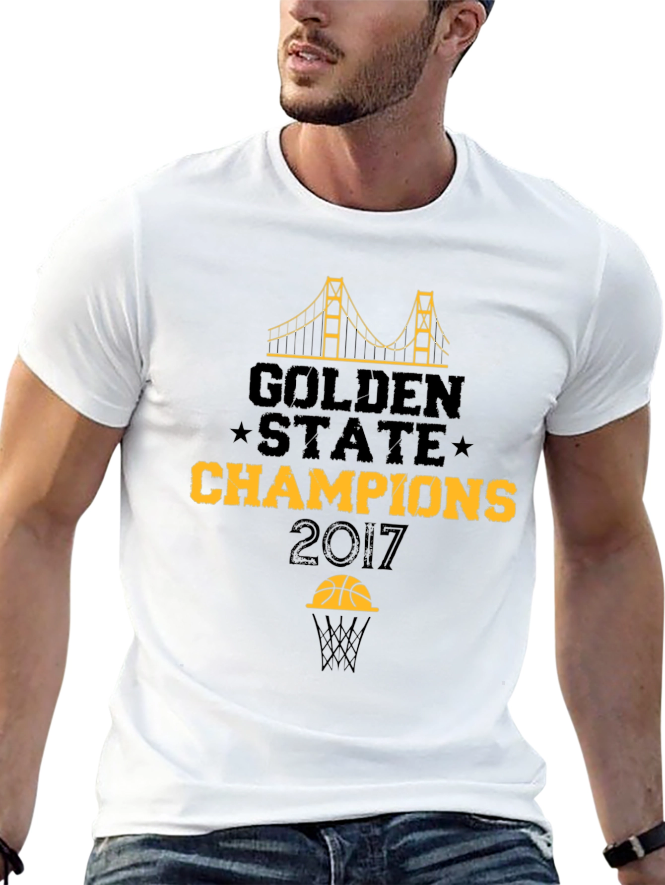 Golden State Champions 2017 Black T-Shirt