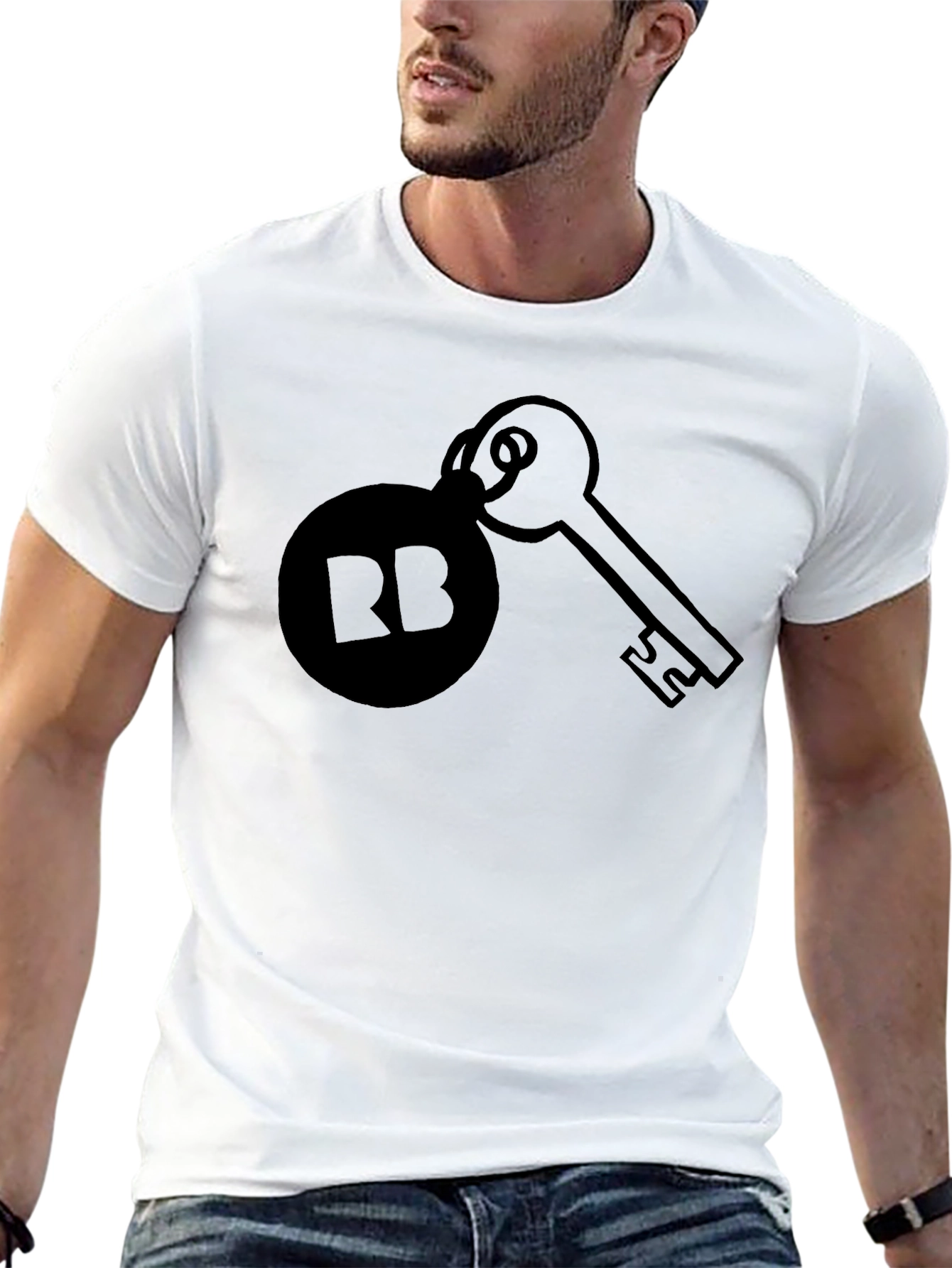RB Key Graphic Tee - Unisex Soft Cotton Shirt