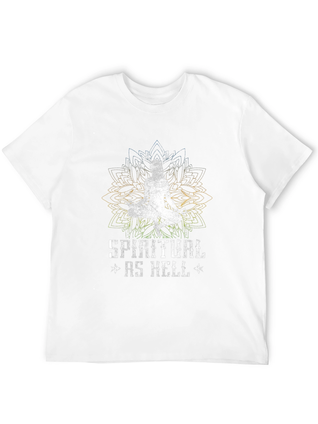 Spiritual As Hell Graphic T-Shirt - Unisex Black Tee