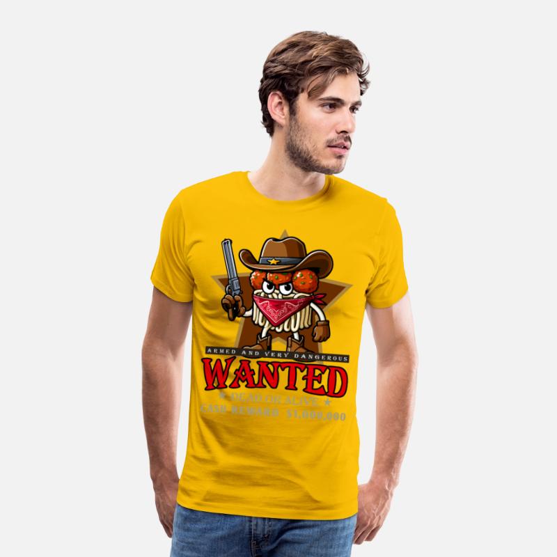 Wanted Spaghetti Dead Or Alive - Funny Spaghet