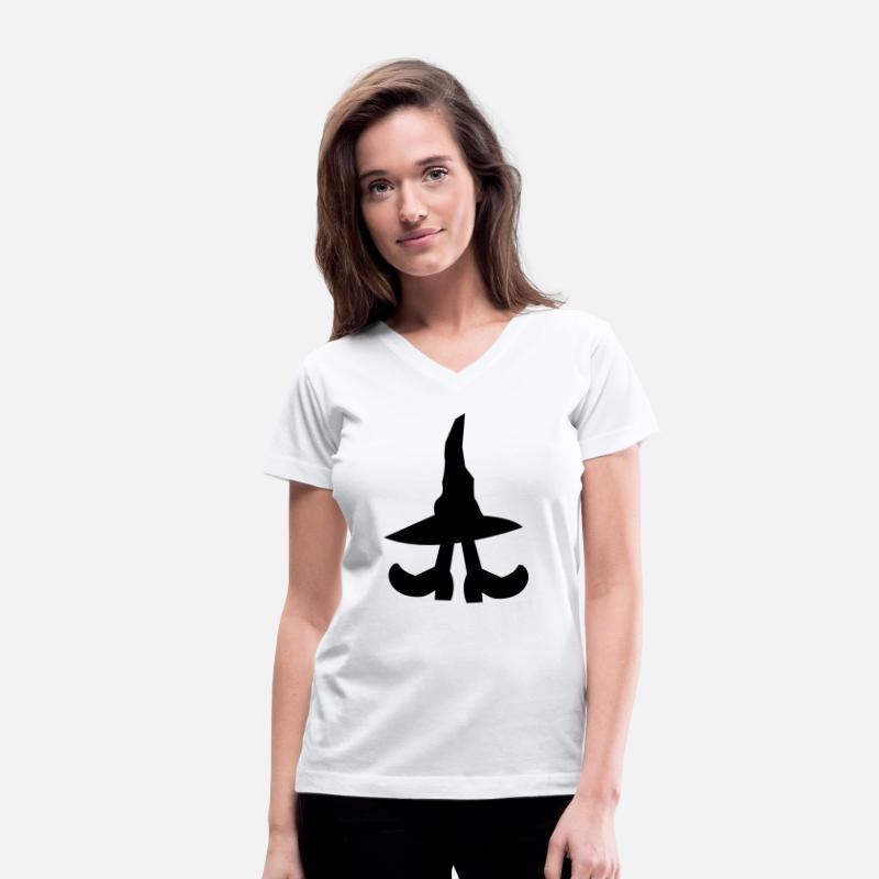 witch hiding under a witches hat