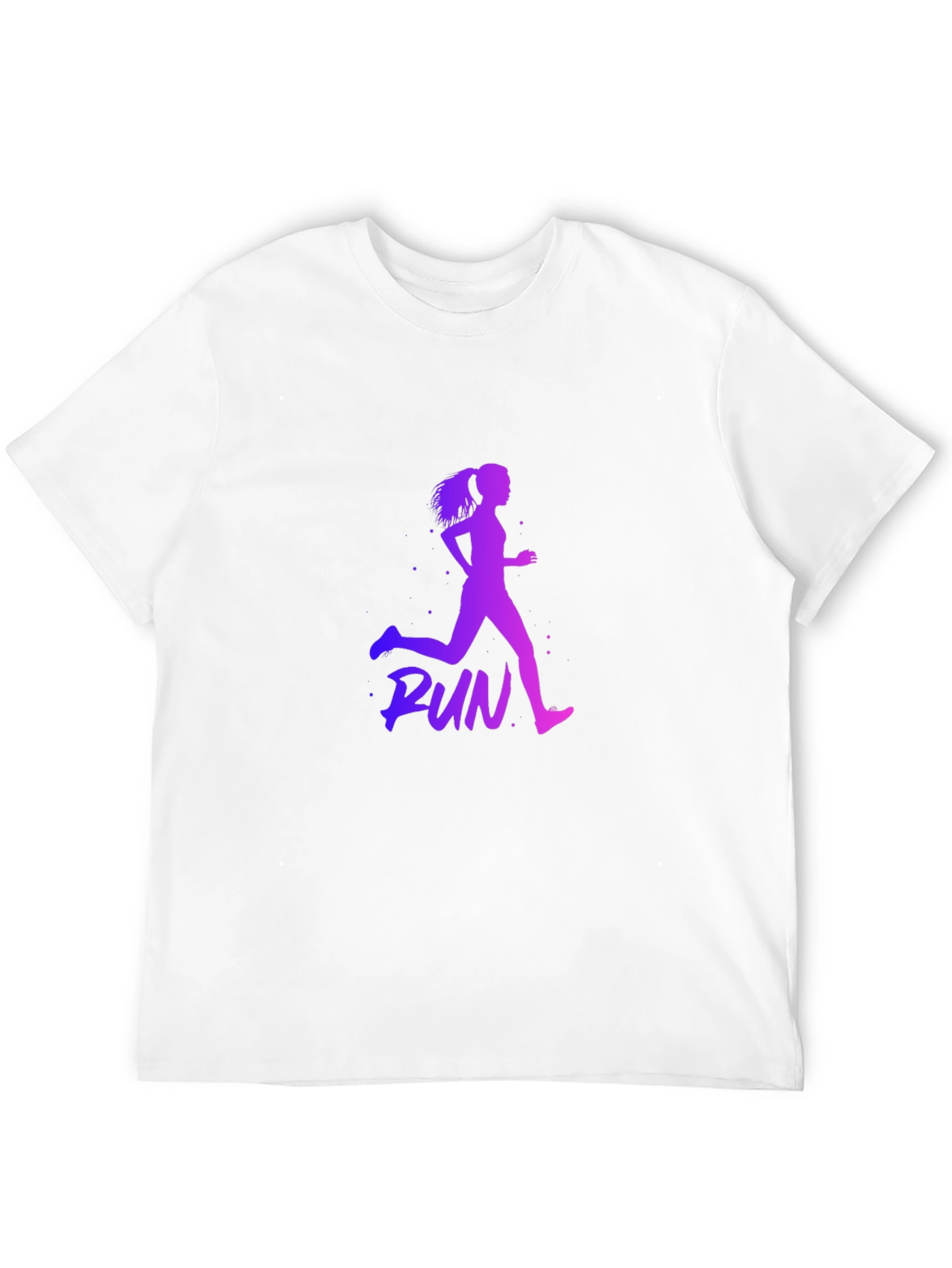 Runner Graphic Tee - Black Fitness Apparel