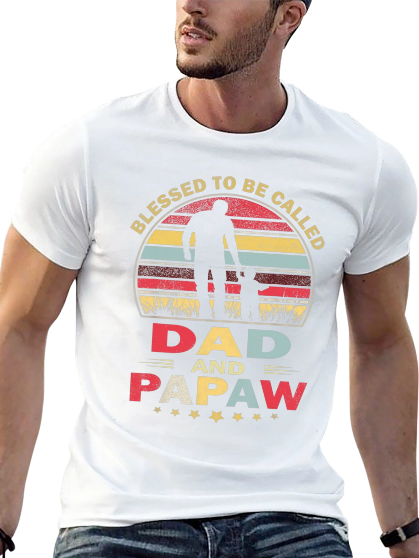 Blessed Dad & Papaw T-Shirt