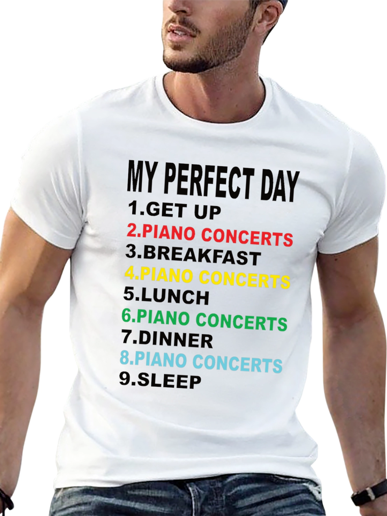 My Perfect Day Piano Concerts T-Shirt