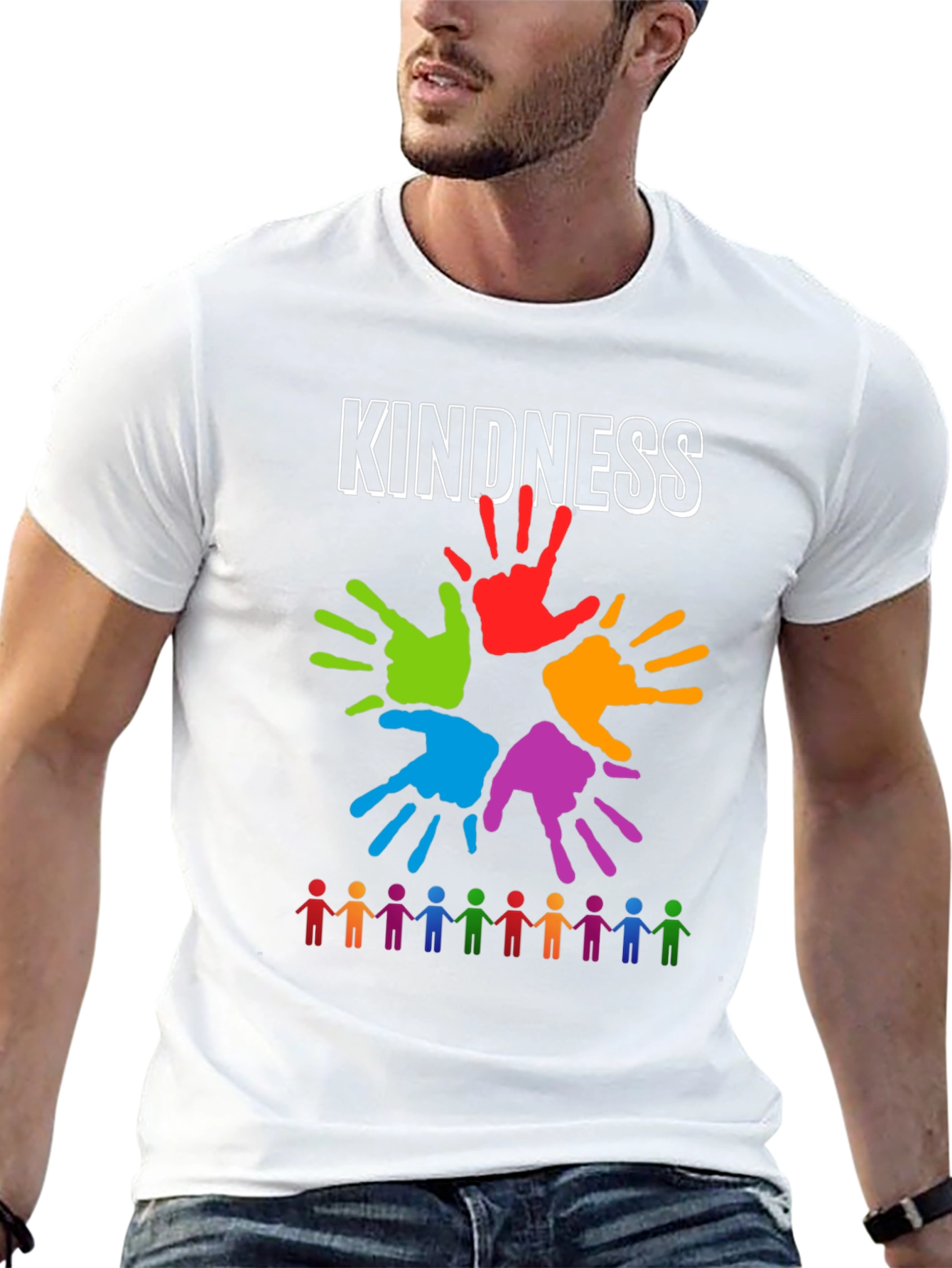 Kindness Graphic Tee - Unity & Diversity Shirt