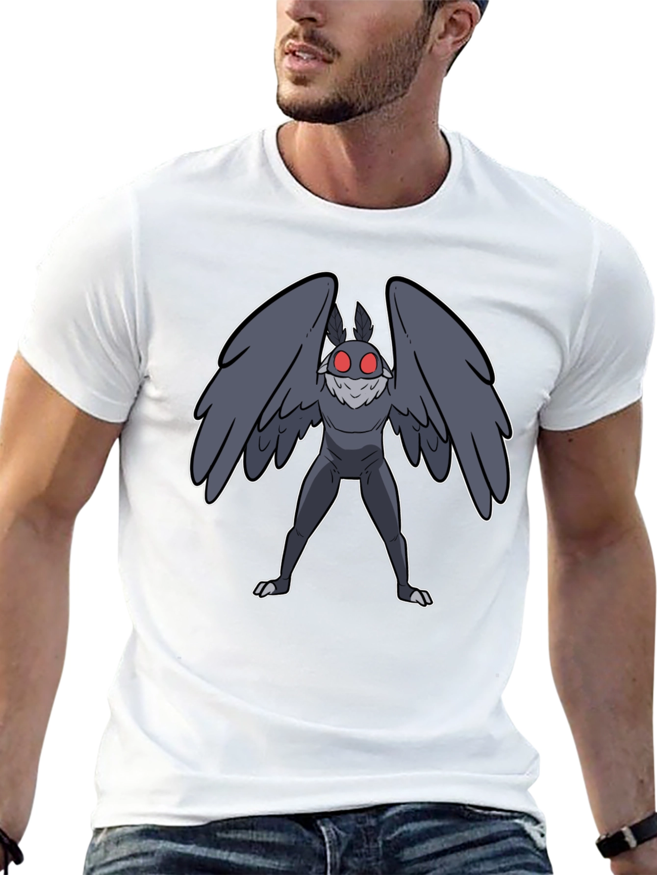 Mothman T-Shirt - Cryptid Design