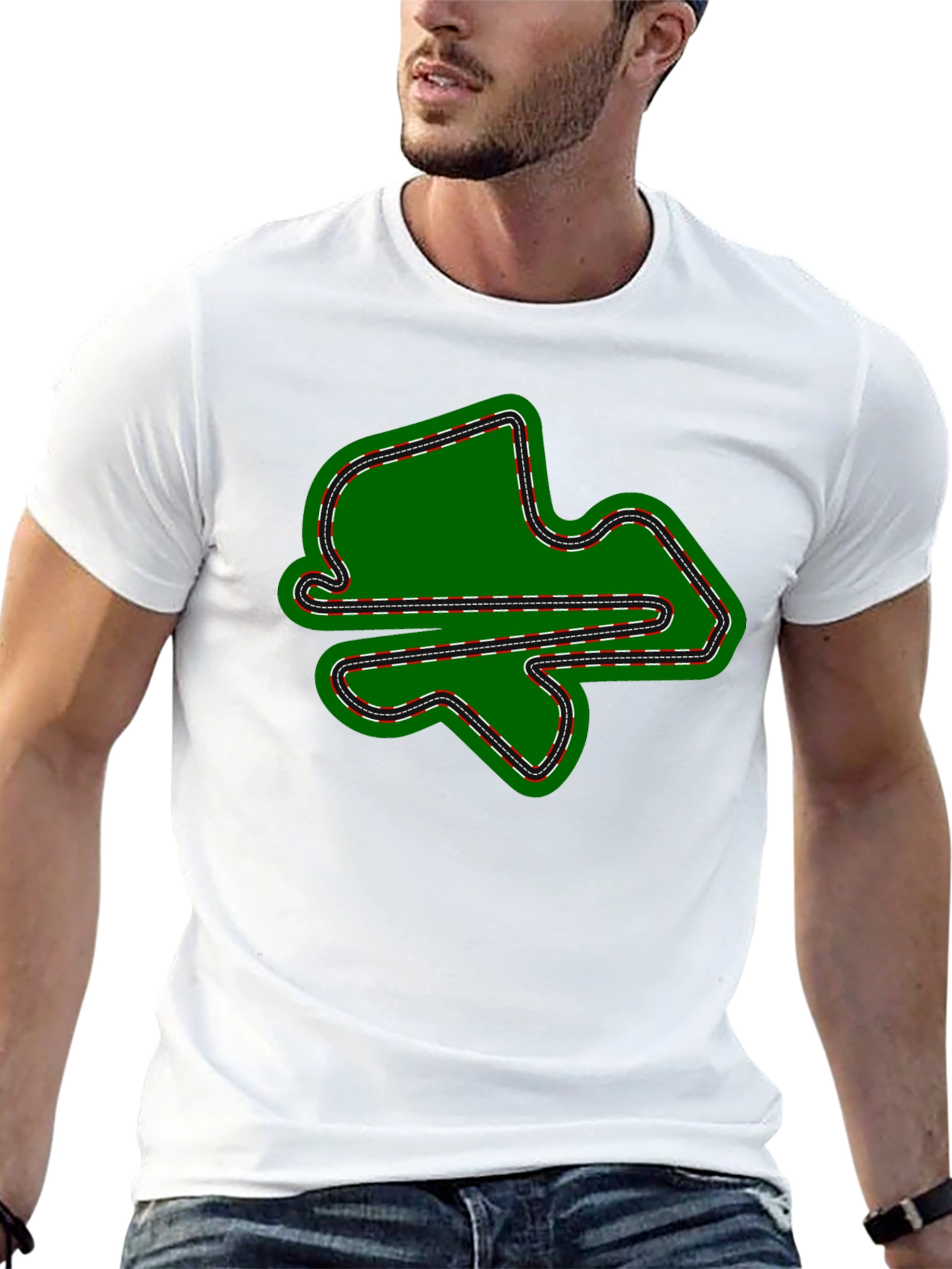 Race Track T-Shirt | Racing Car Graphic Tee | Motorsport Fan Shirt | Gift for Car Lovers | Free Shipping $50+