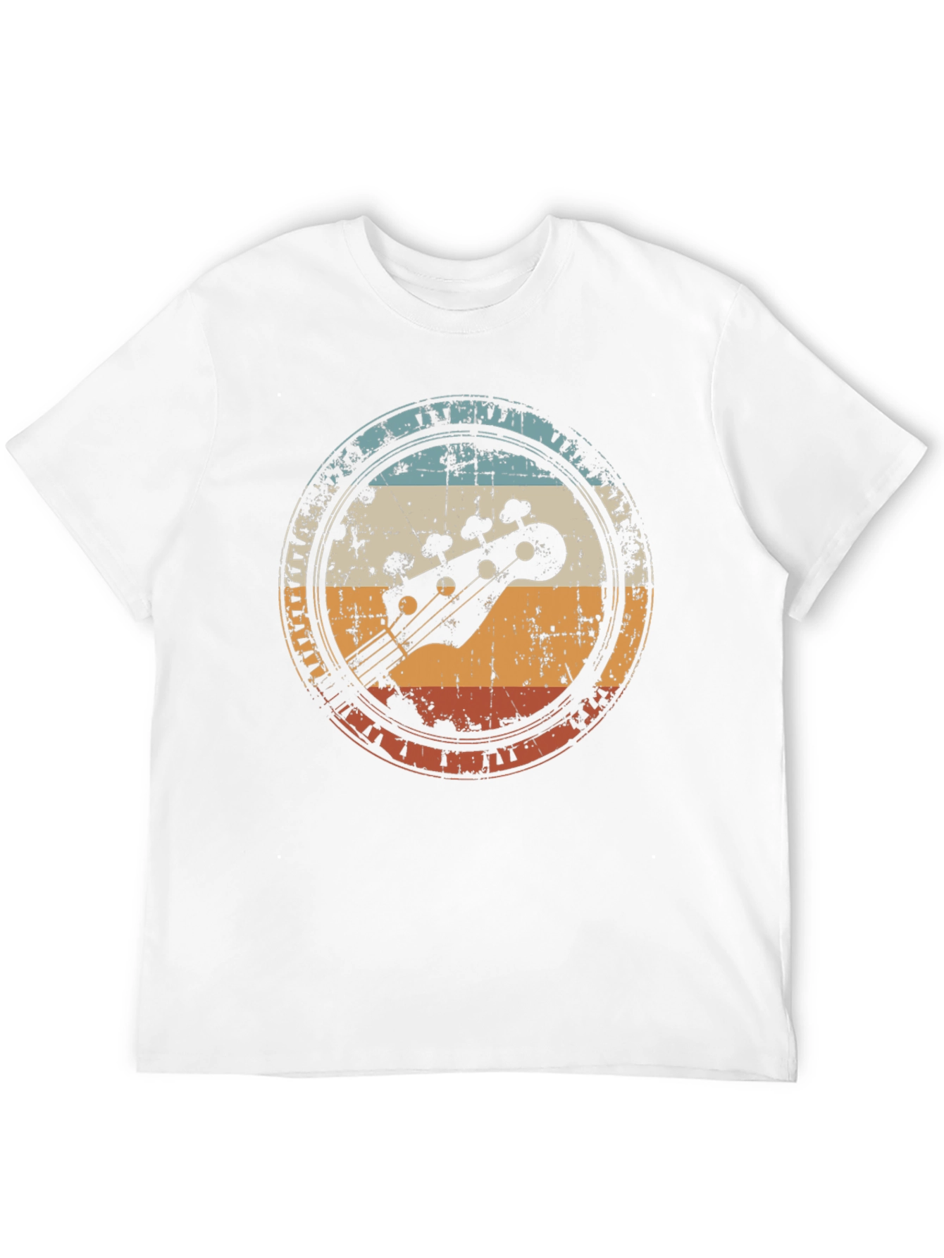 Retro Bass Guitar T-Shirt