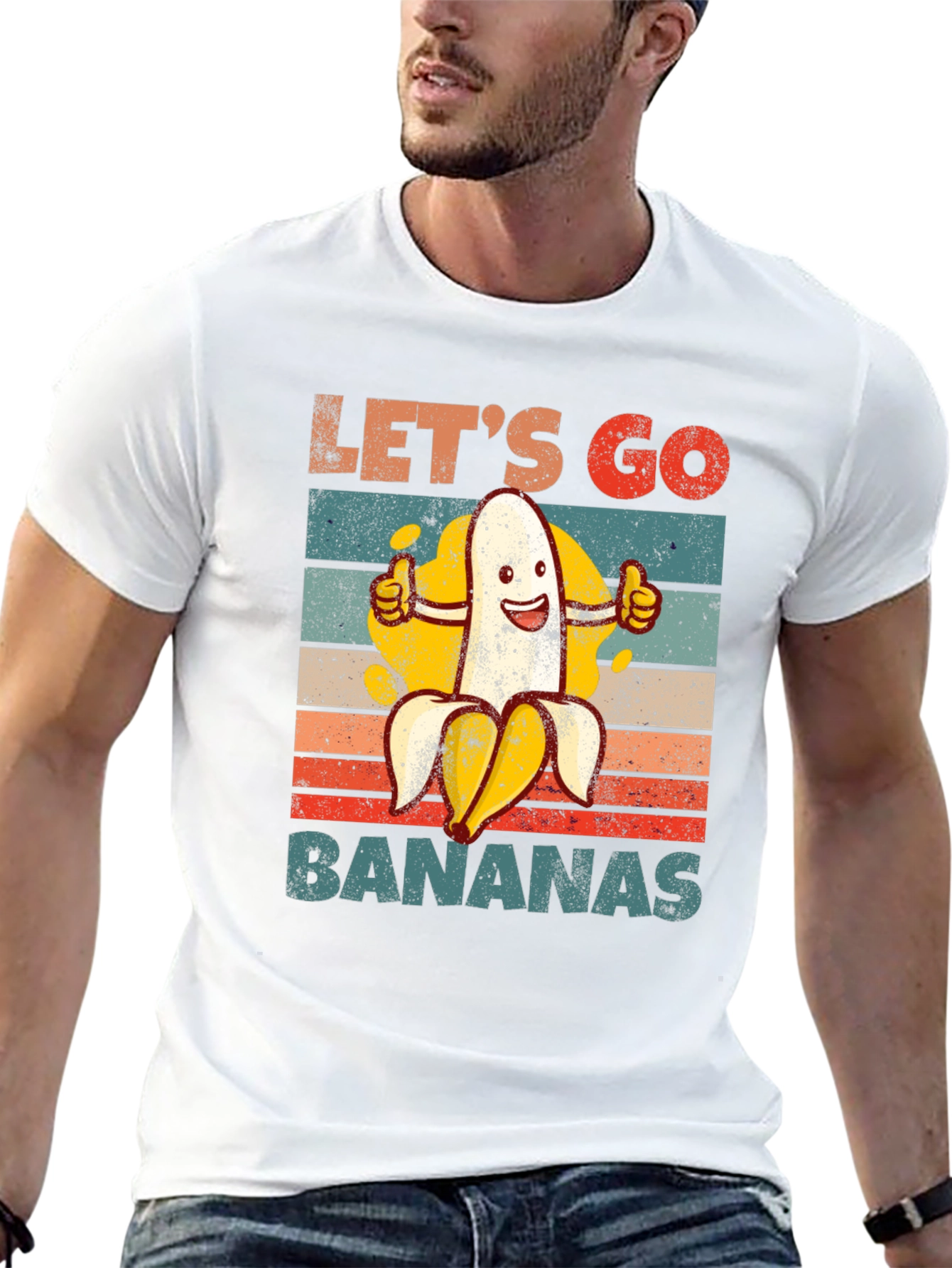 Lets Go Bananas Graphic T-Shirt