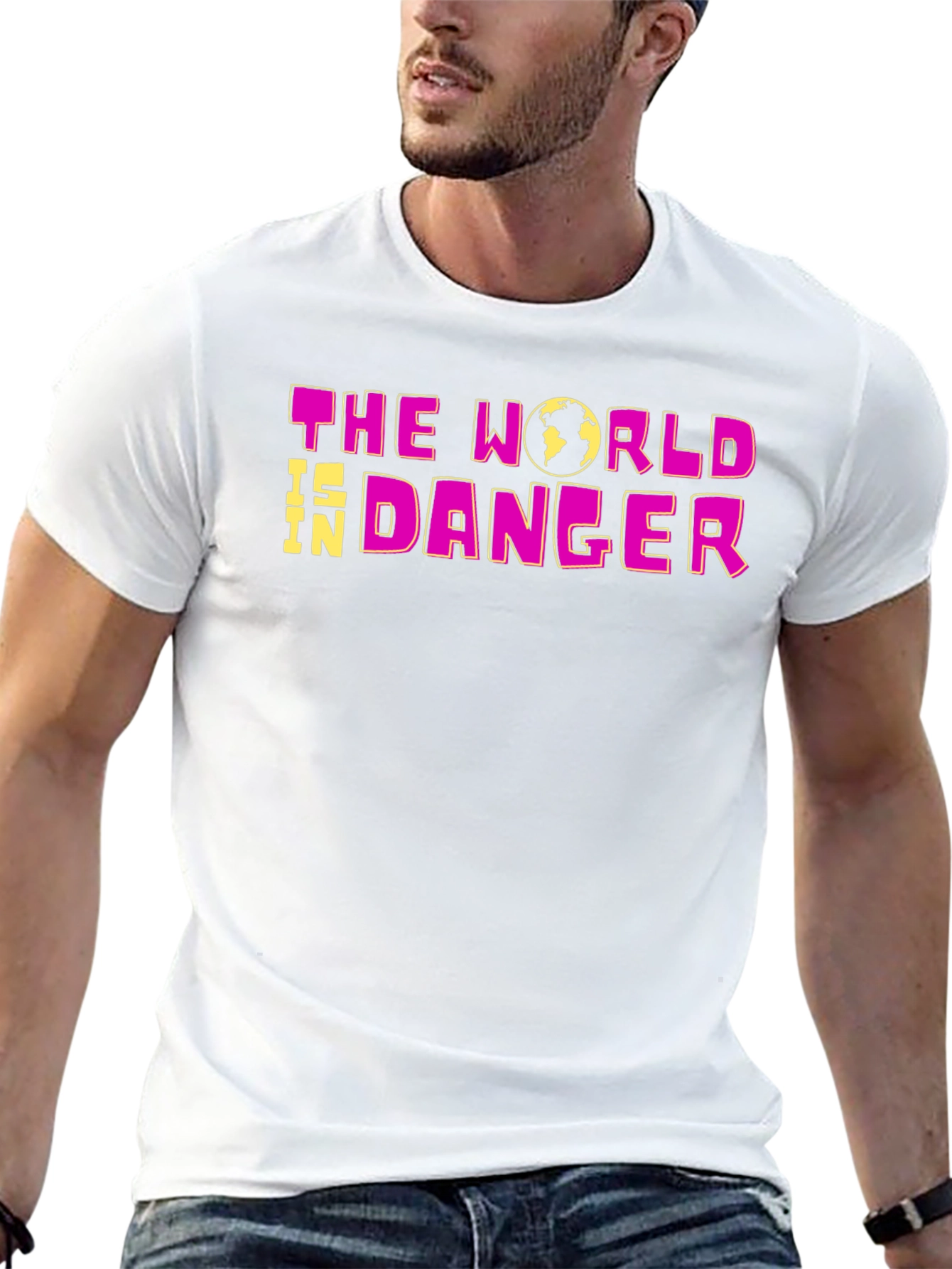 The World Is In Danger Graphic T-Shirt
