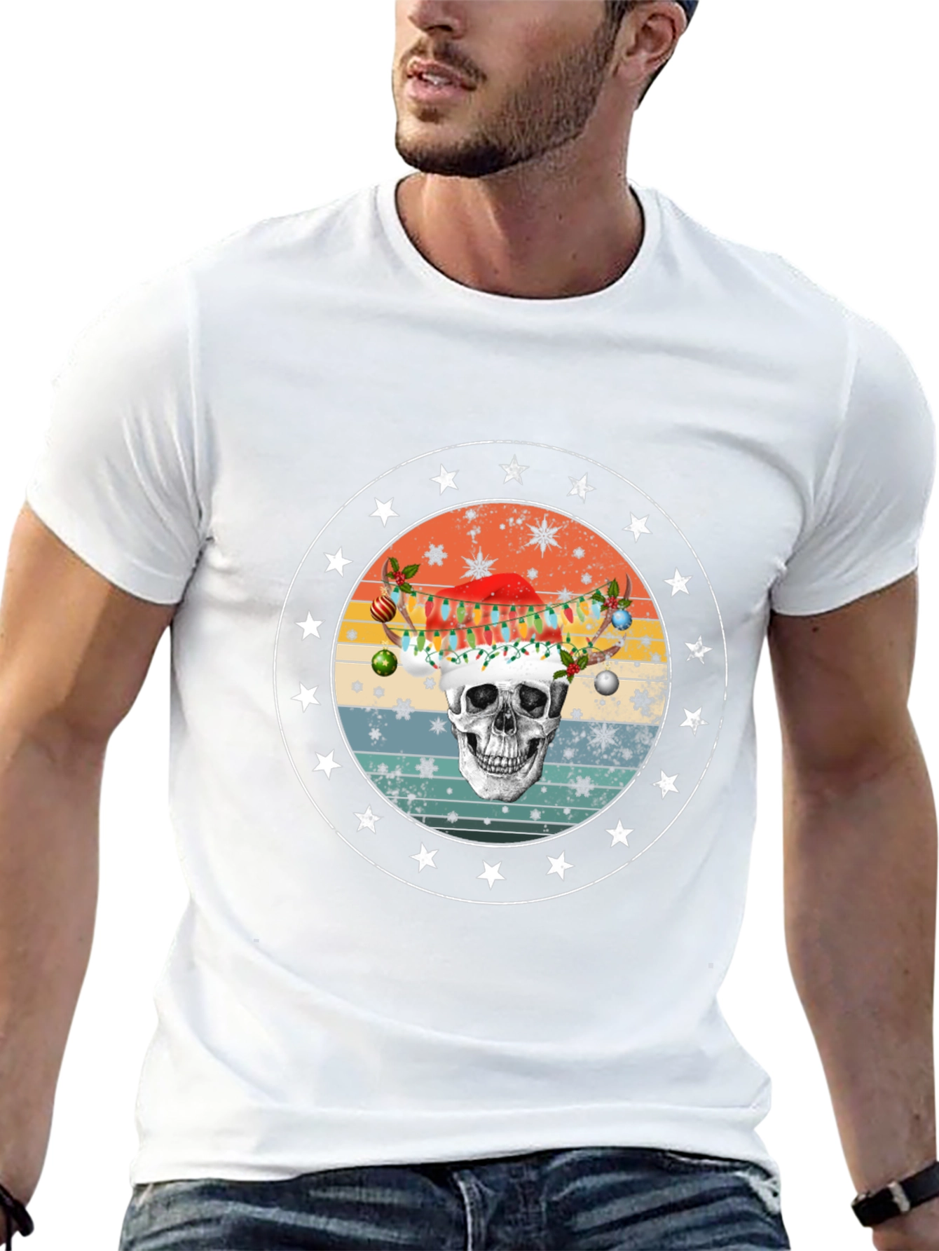 Skull Christmas T-Shirt