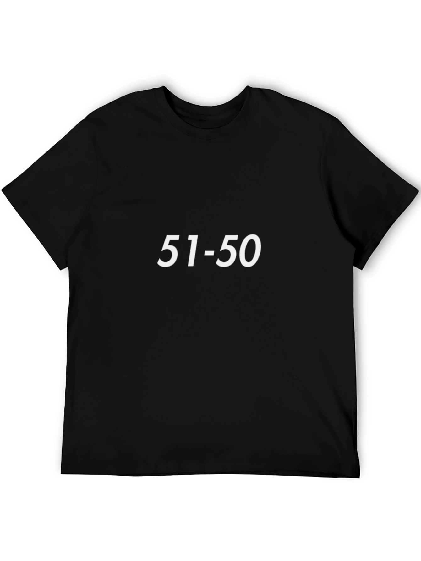 51-50 Graphic T-Shirt - Bold Statement Tee