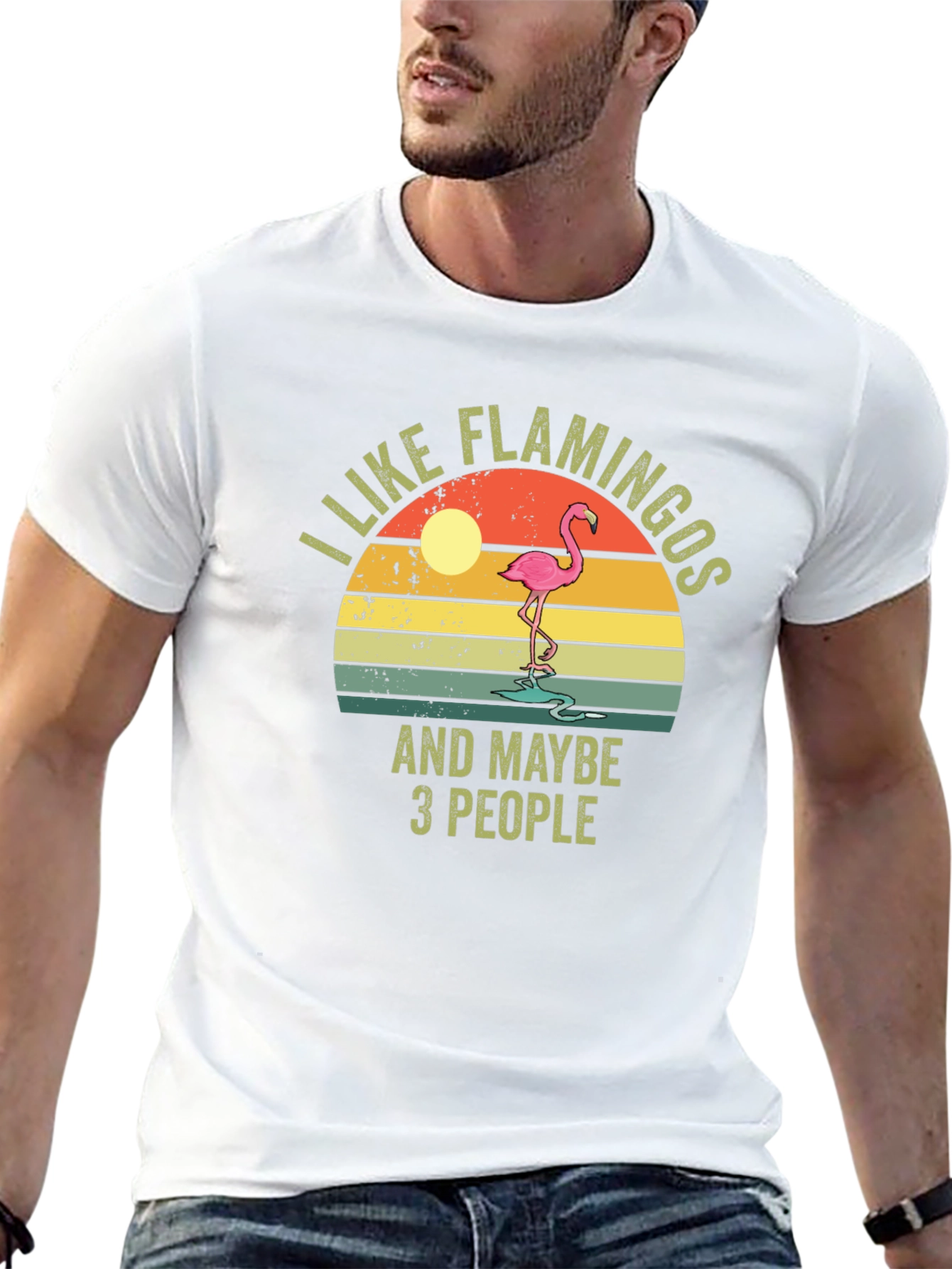 I Like Flamingos Graphic Tee