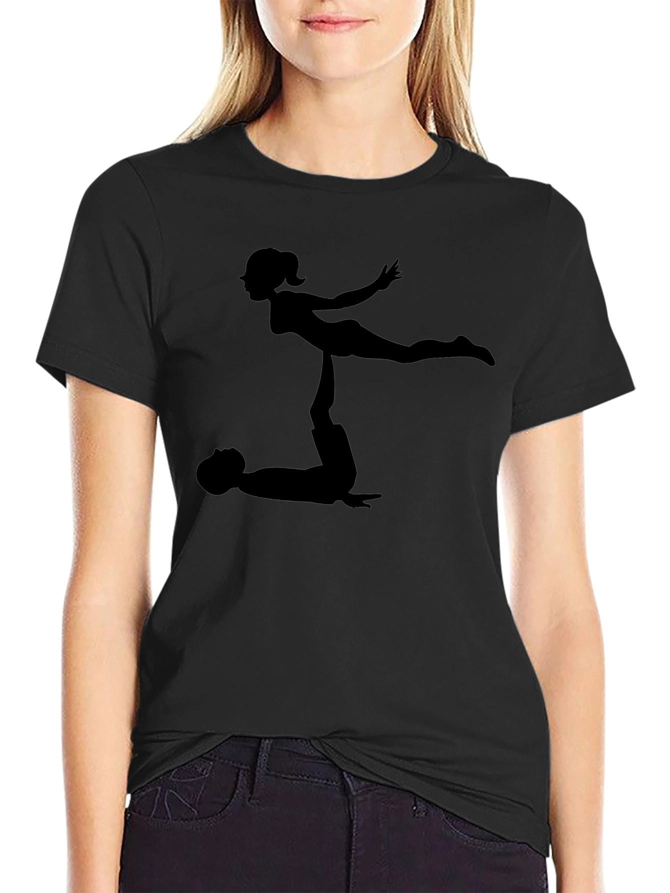 Acrobatic Pose Graphic Tee