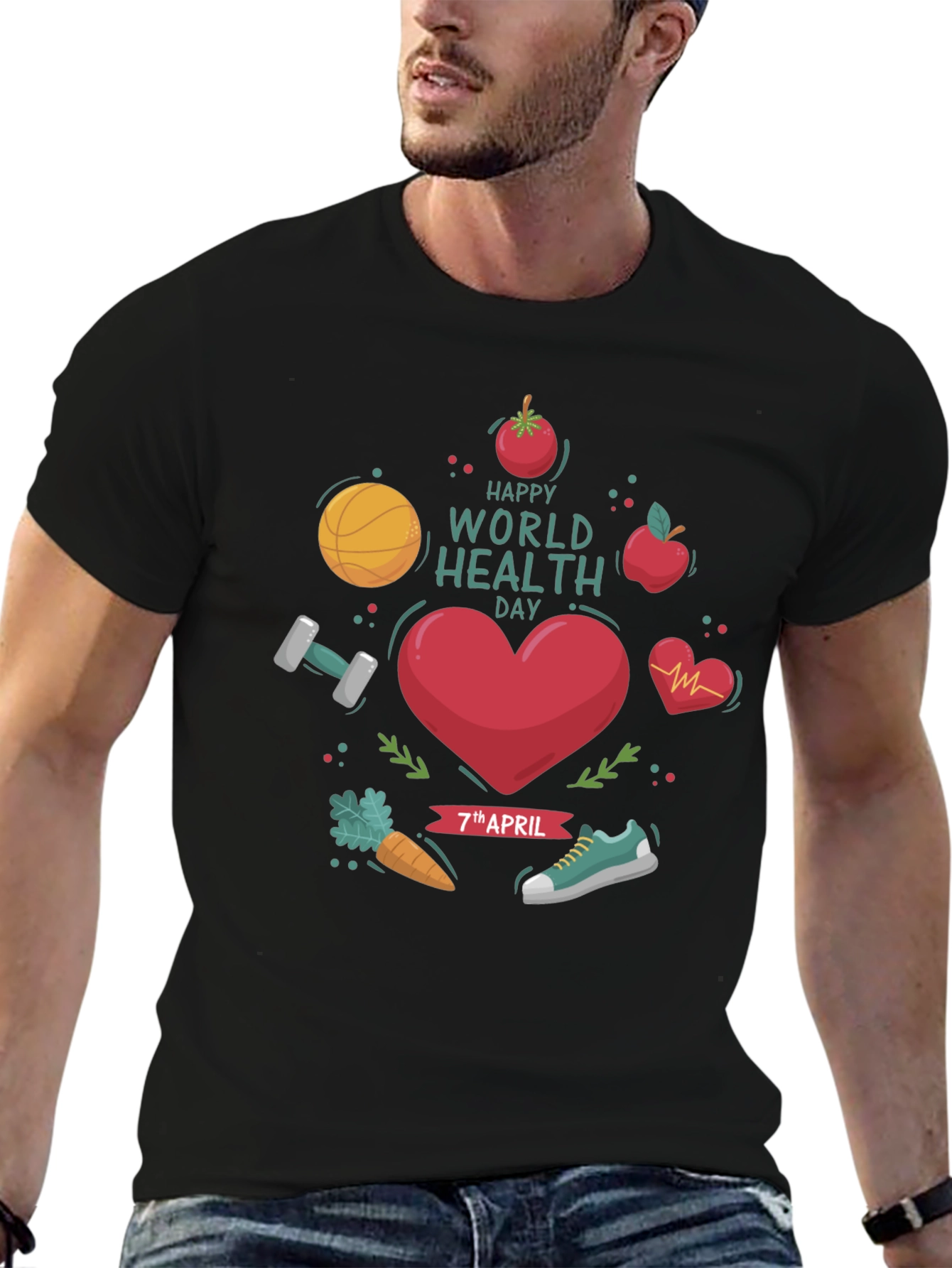 Happy World Health Day T-Shirt