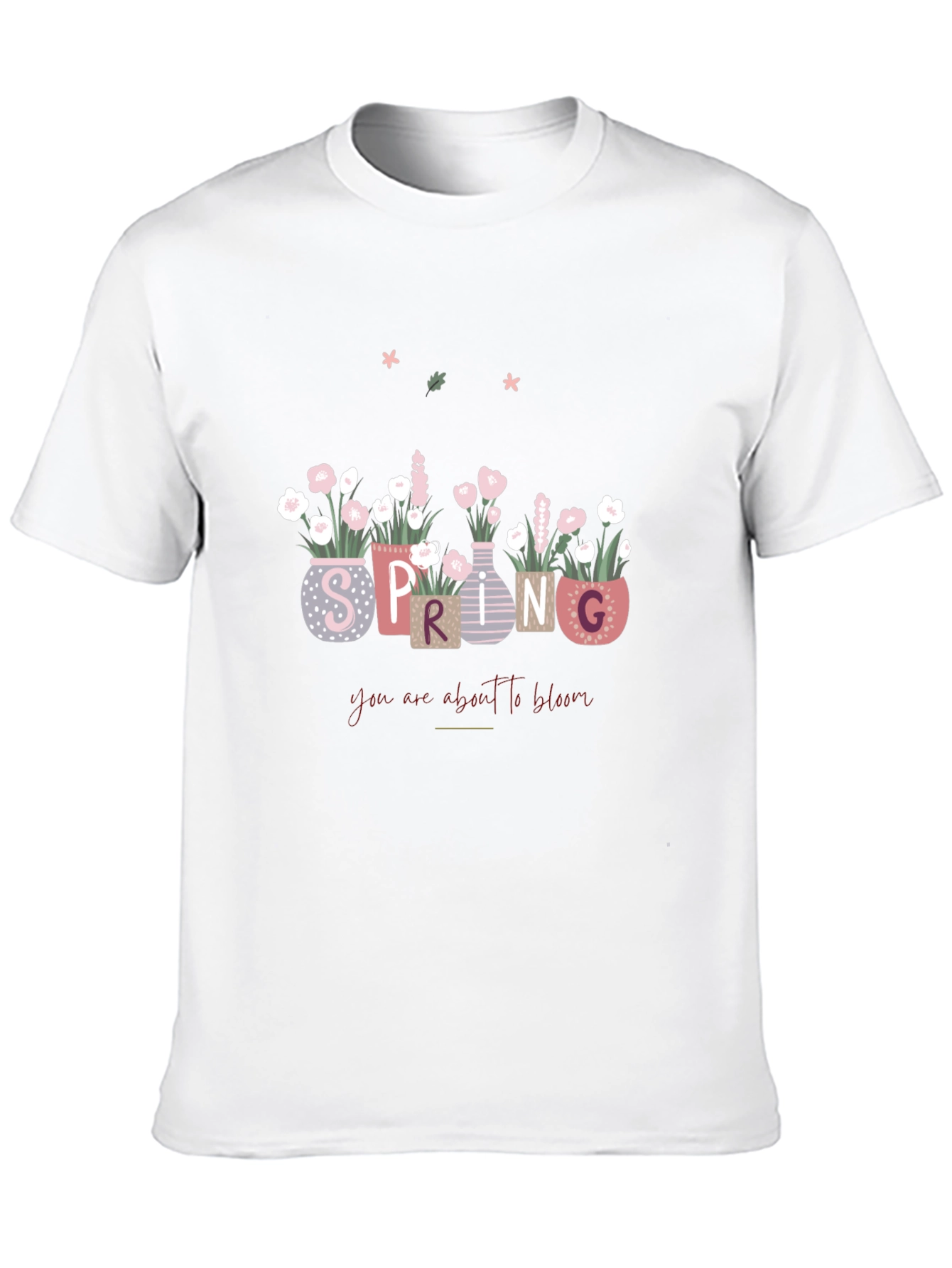 Spring Bloom T-Shirt - Floral Design