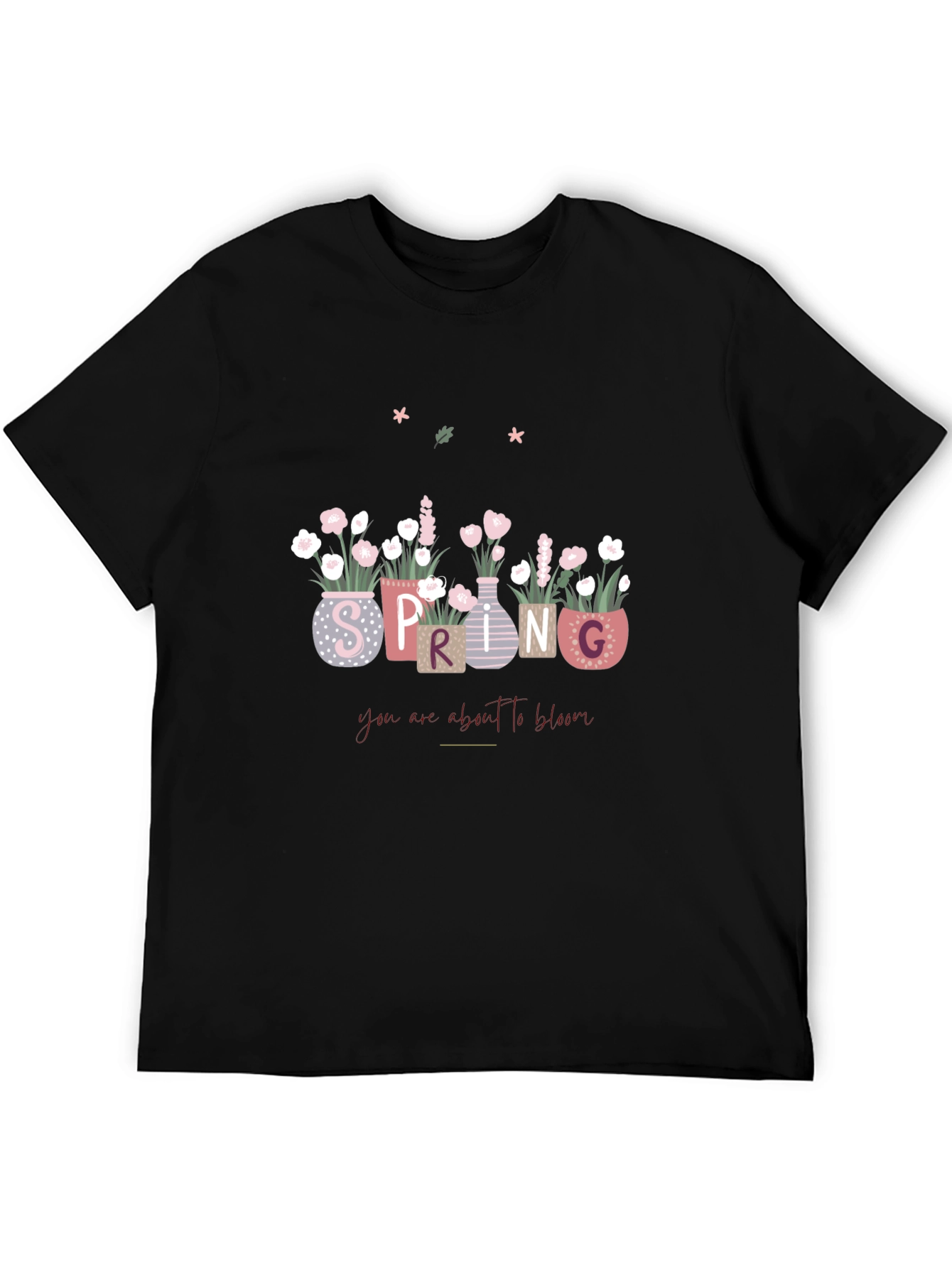 Spring Bloom T-Shirt - Floral Design