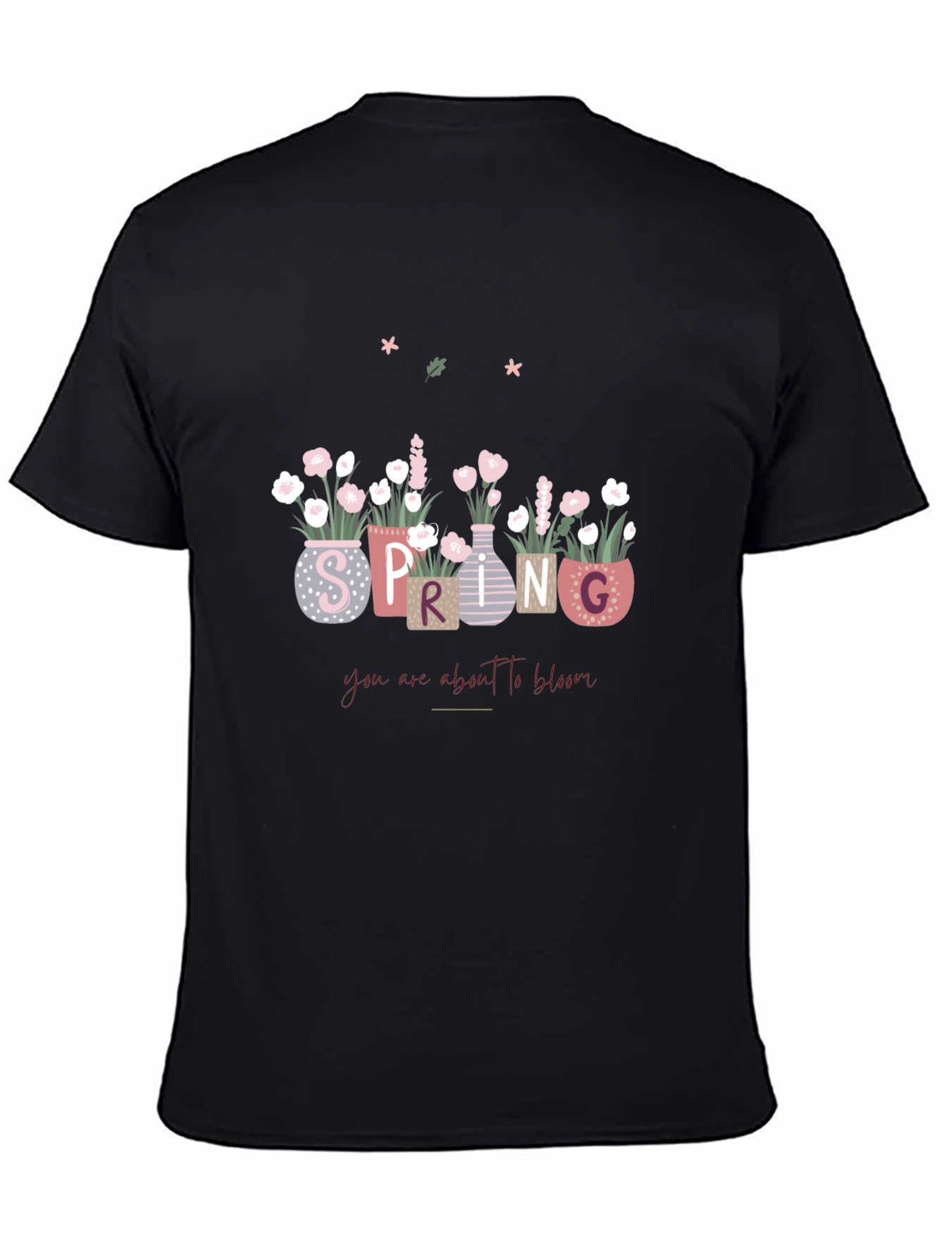 Spring Bloom T-Shirt - Floral Design