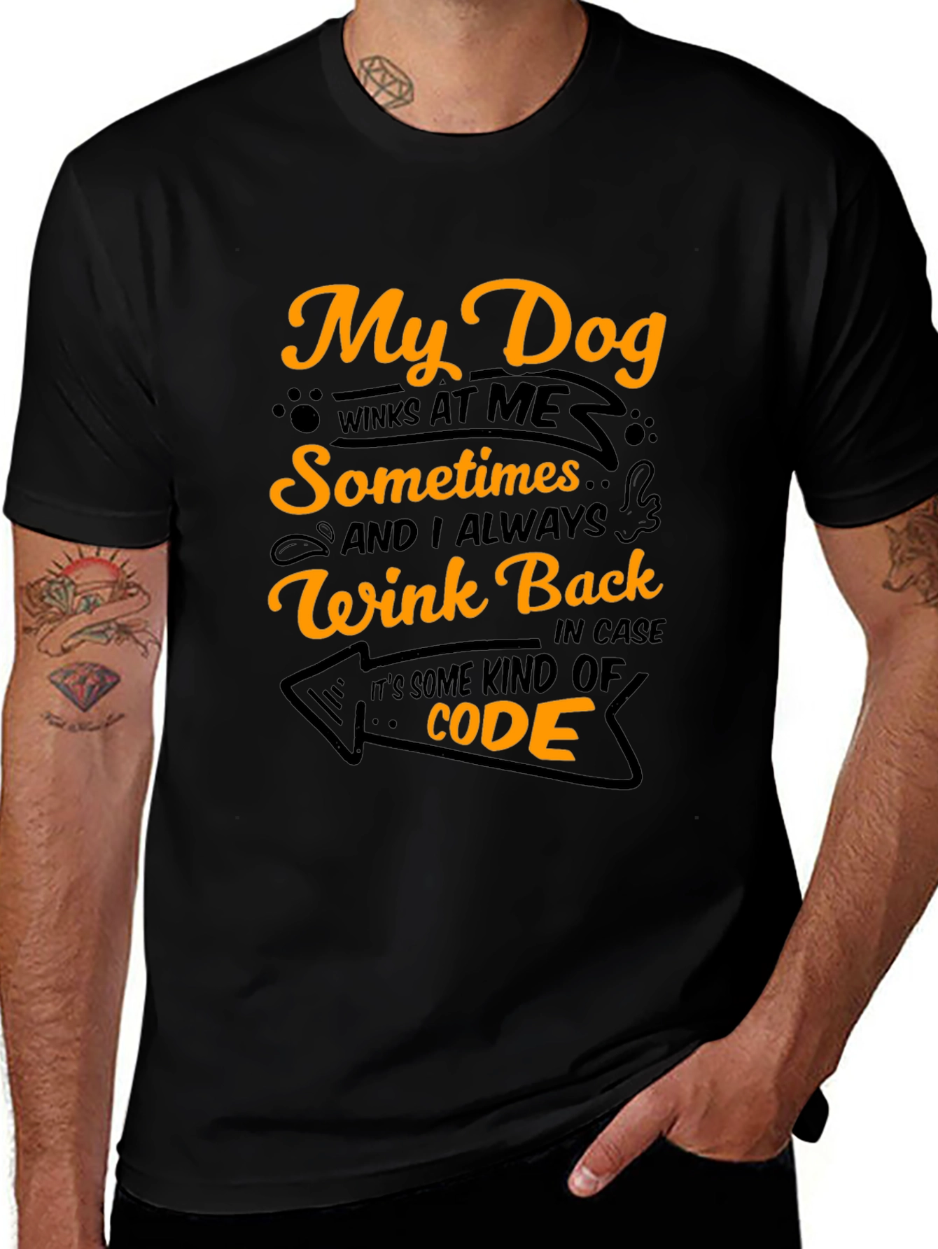 My Dog Winks At Me T-Shirt