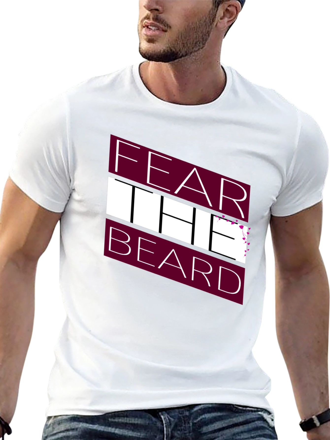 Fear The Beard Graphic Tee