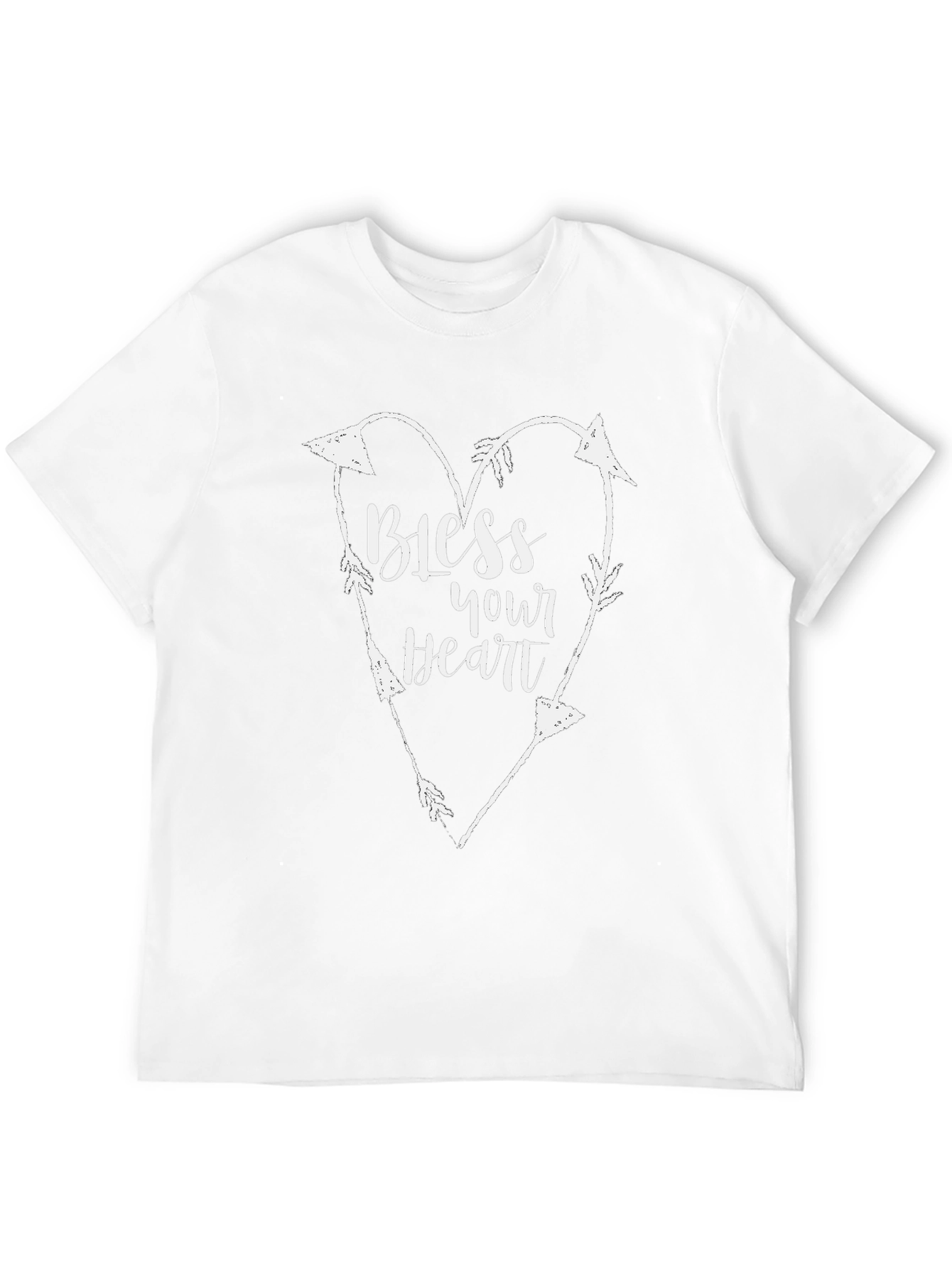 Bless Your Heart Arrow Heart T-Shirt