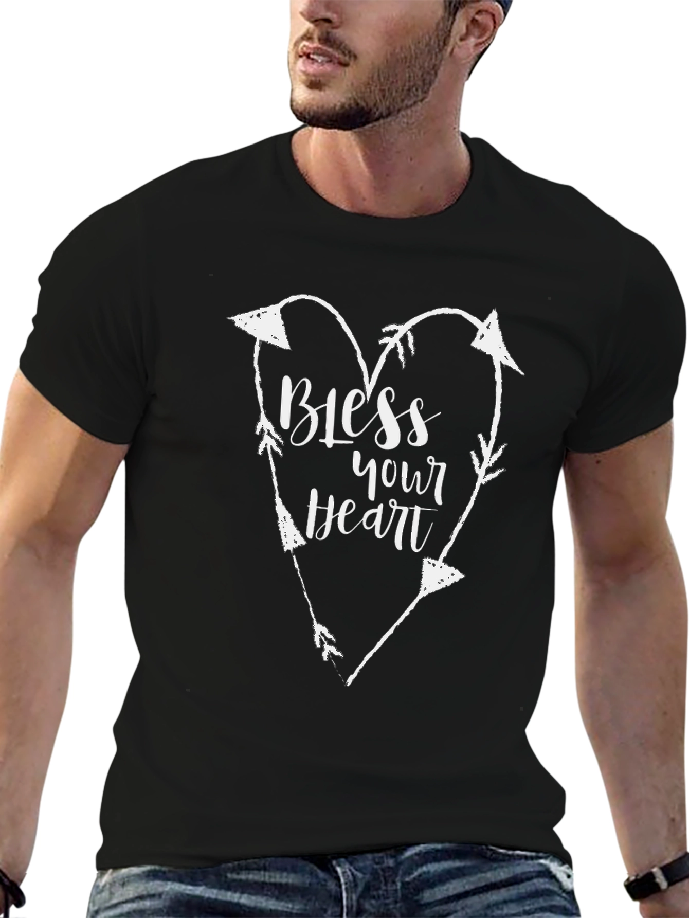 Bless Your Heart Arrow Heart T-Shirt