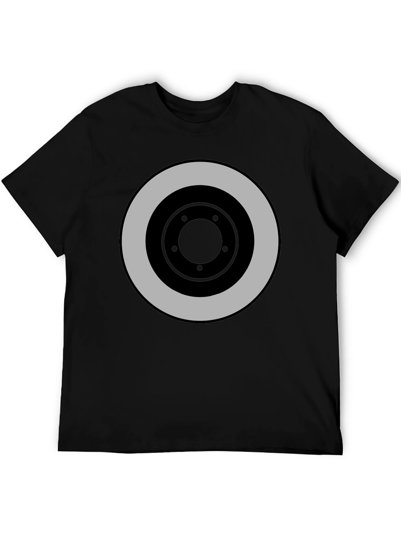 Target Graphic Black T-Shirt: Bold Style