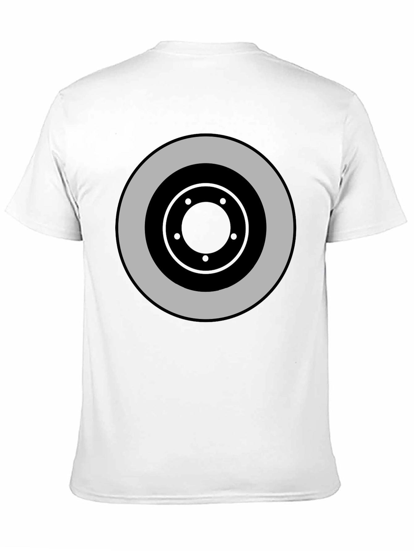Target Graphic Black T-Shirt: Bold Style